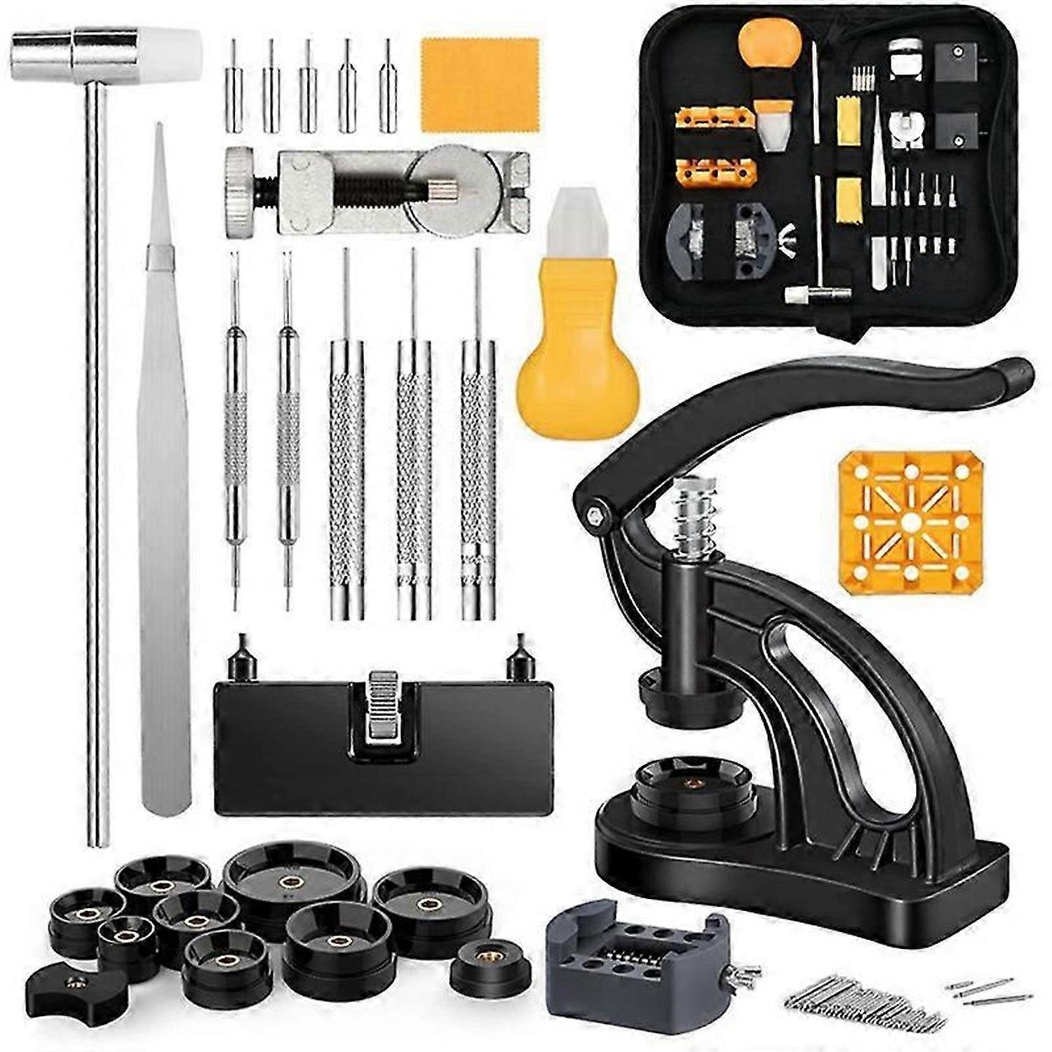 Watch Repair Kit + Watch Tool, Watch Battery Replacement Tool Kit, Watch Tool Kit with Watch Link Re
