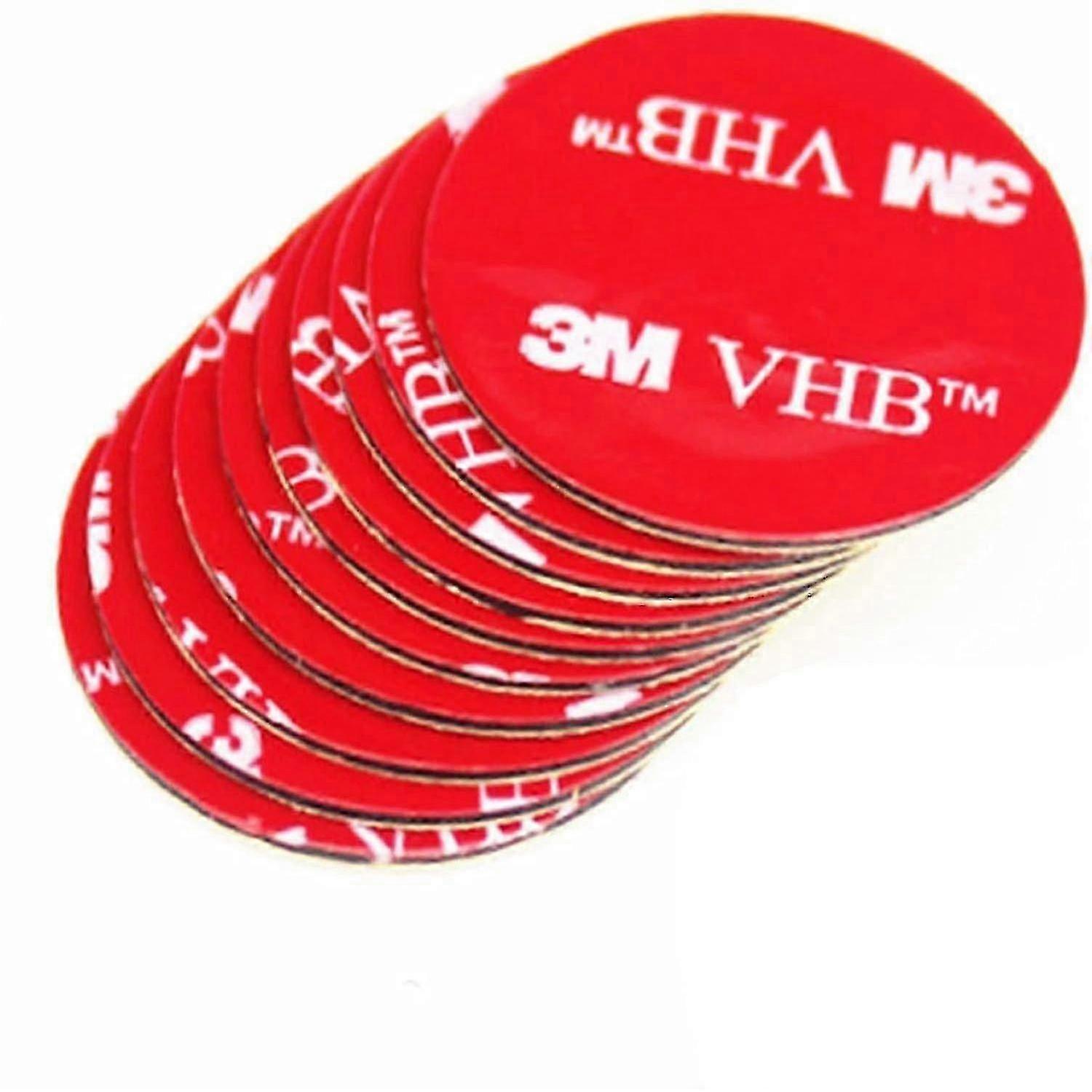 3M VHB 15 x στρογγυλό ακρυλικό αφρώδες διπλής όψης τακάκια ταινιών νερού και υψηλής θερμοκρασίας ανθεκτικό για το αυτοκίνητο, το σπίτι και το γραφείο (διάμετρος 50mm) - JA