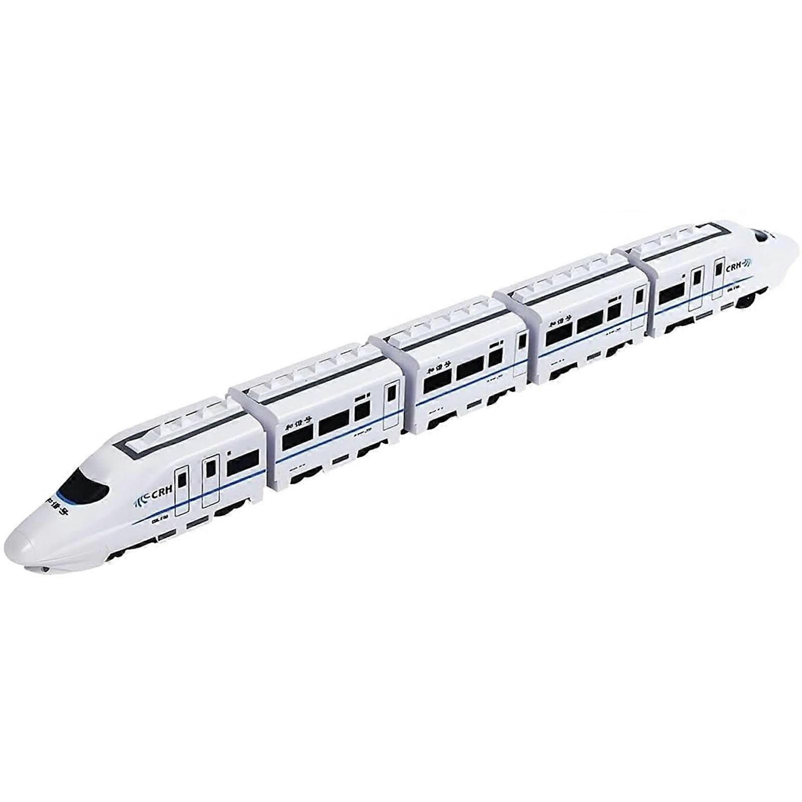 XUYEEYUAN Electric Model Train Set, Compatible with High Speed Railway Harmony Train, Educational Toy for Boys, Freely Assembled