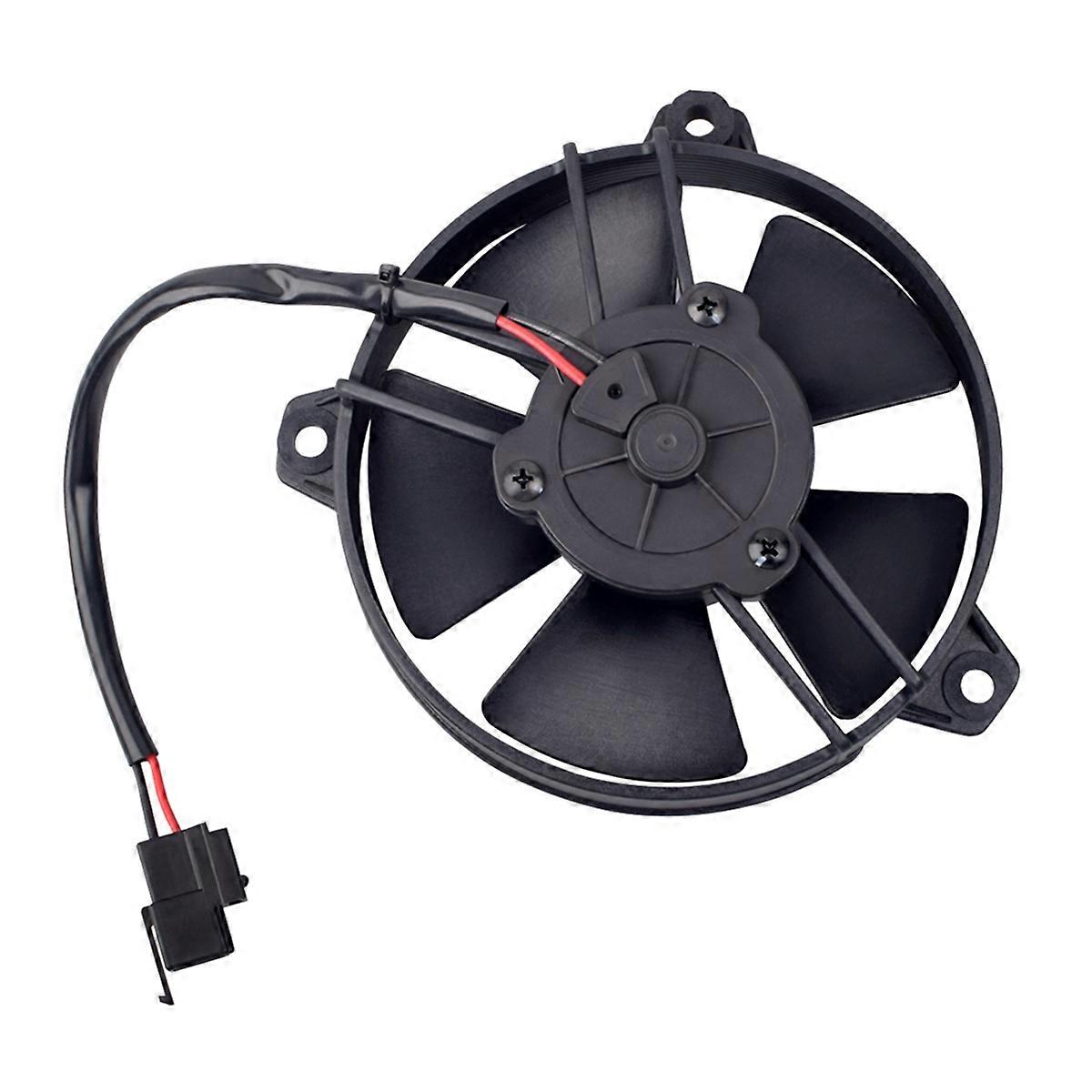 12V Straight Paddle Blade Cooling Fan 5.2 Inch