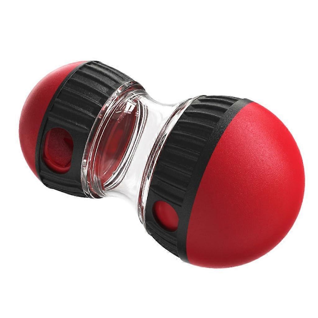 Durablity Dog Food Dispensing SlowFeeding Toy, Indoor, Red, Compatible With Dry Kibble, Durable Interactive Toy