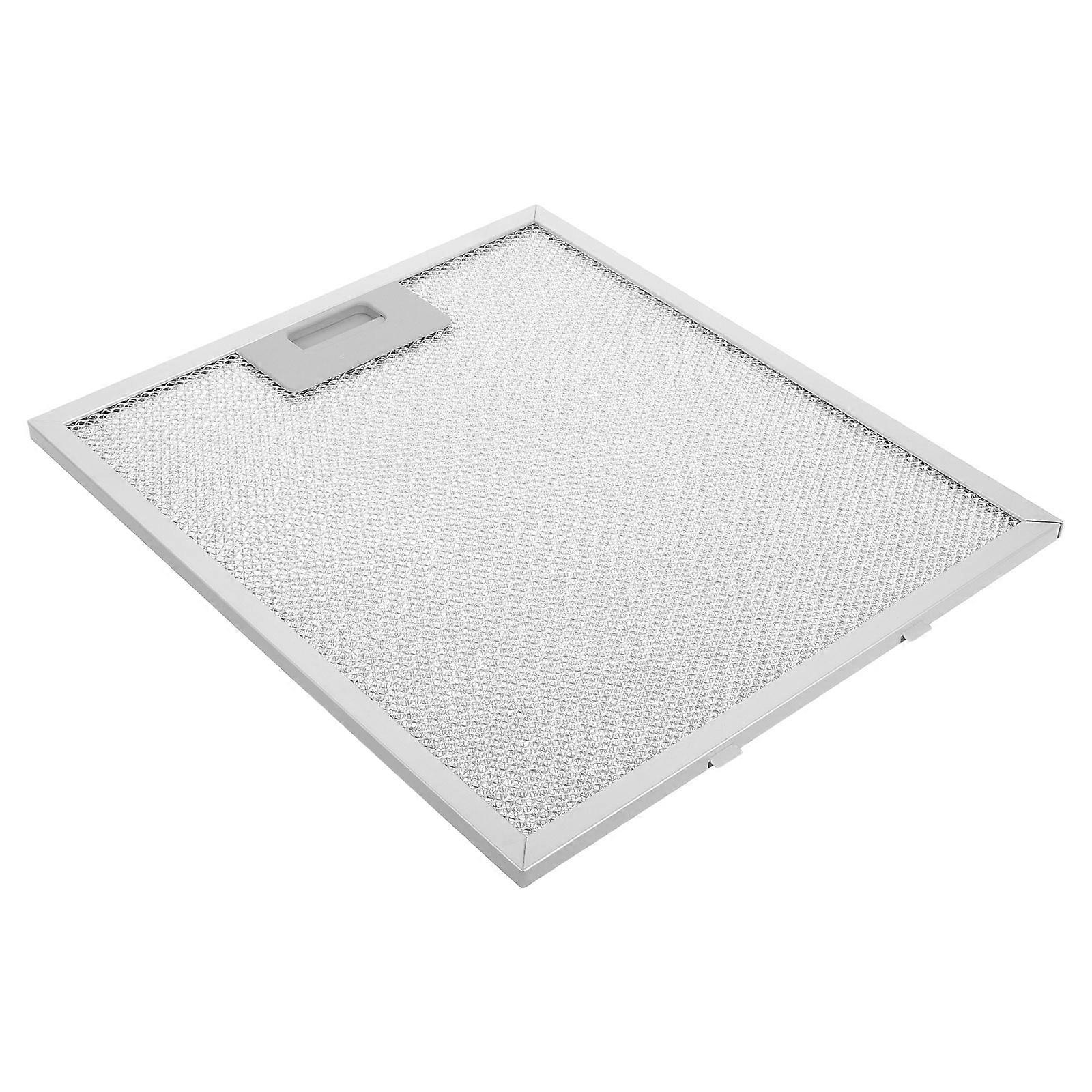 Kitchen Vent Grease Range Hood Filter 4Pcs Metal Mesh Replacement For Household Use Easy Cleaning
