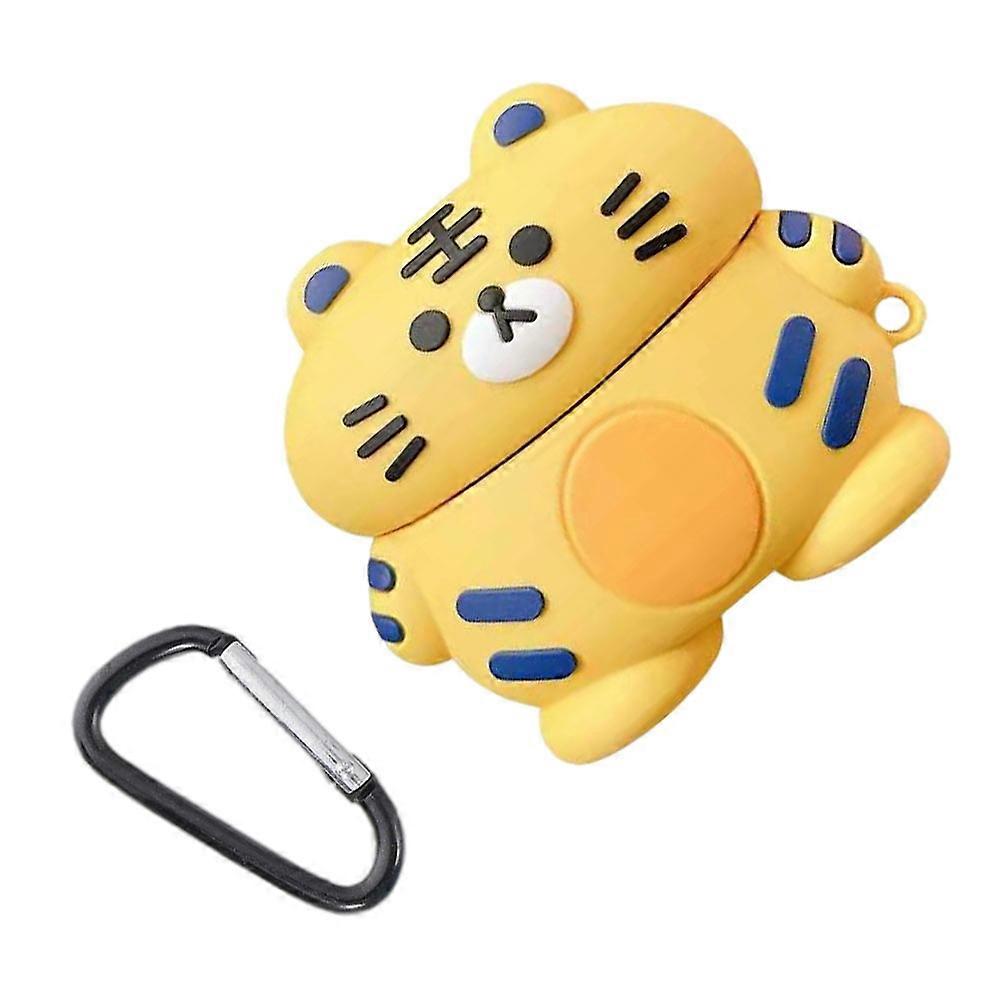 Protective Earphone Cover Silicone Shell for 2Pcs Wireless Earbud Cases