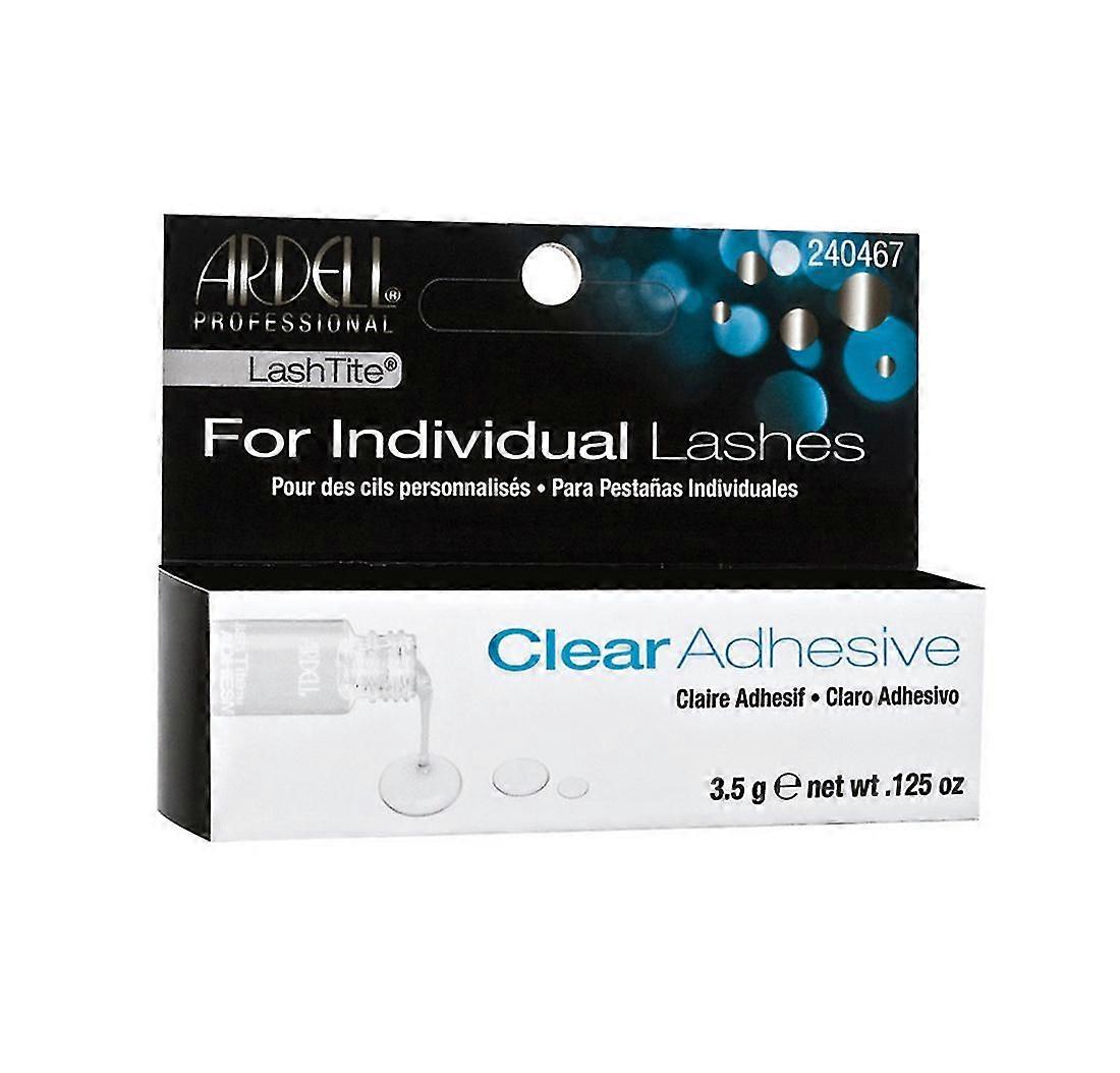 Lash Tite Clear Adhesive for Secure Eyelash Application, 3.5g Tube