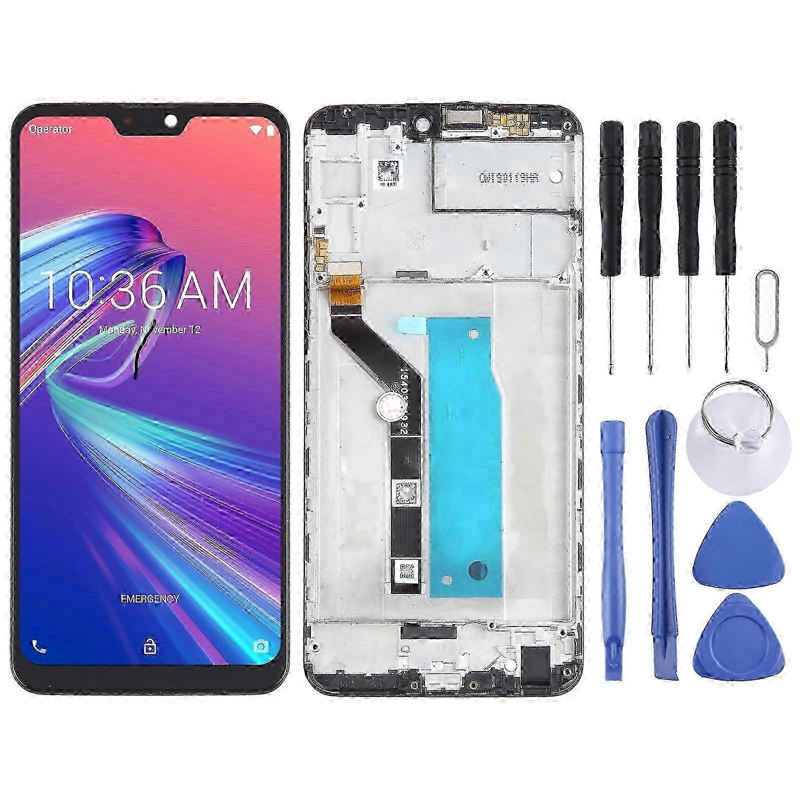 LCD Screen for Asus Zenfone Max Pro (M2) ZB631KL Digitizer Full Assembly with Frame（Black)