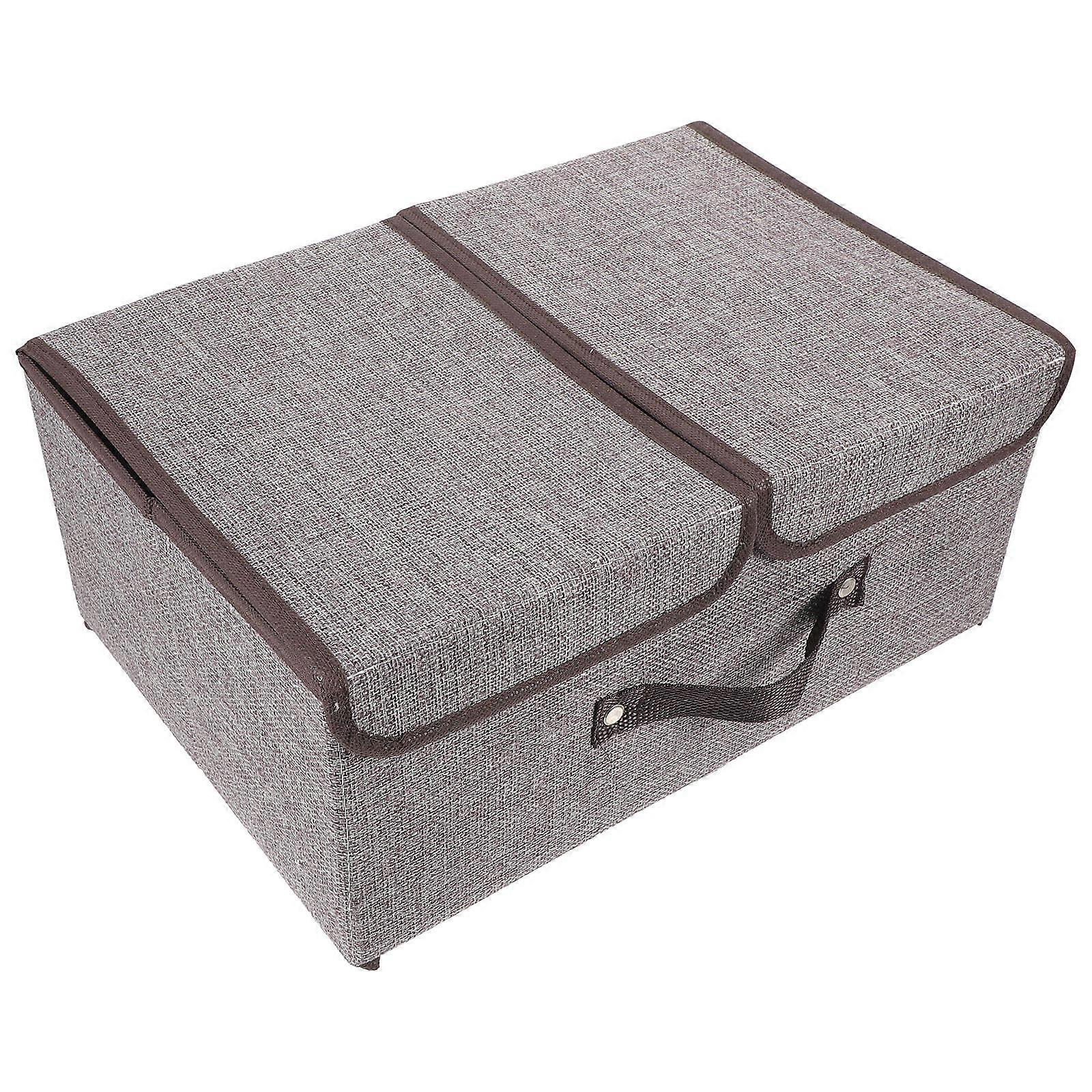 Oxford Cloth Storage Box Multi Functional Handled Container Box Home Organization Tidy Fabric 1Set