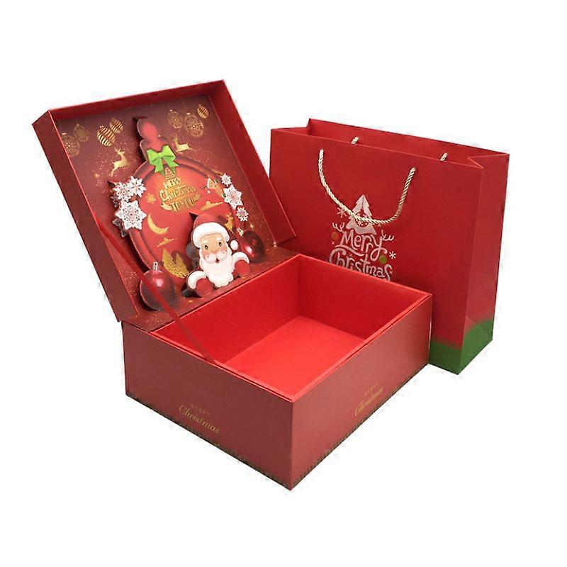 Julklappslåda High-end Creative Santa Candy Sweet Box Julbröllopspresent