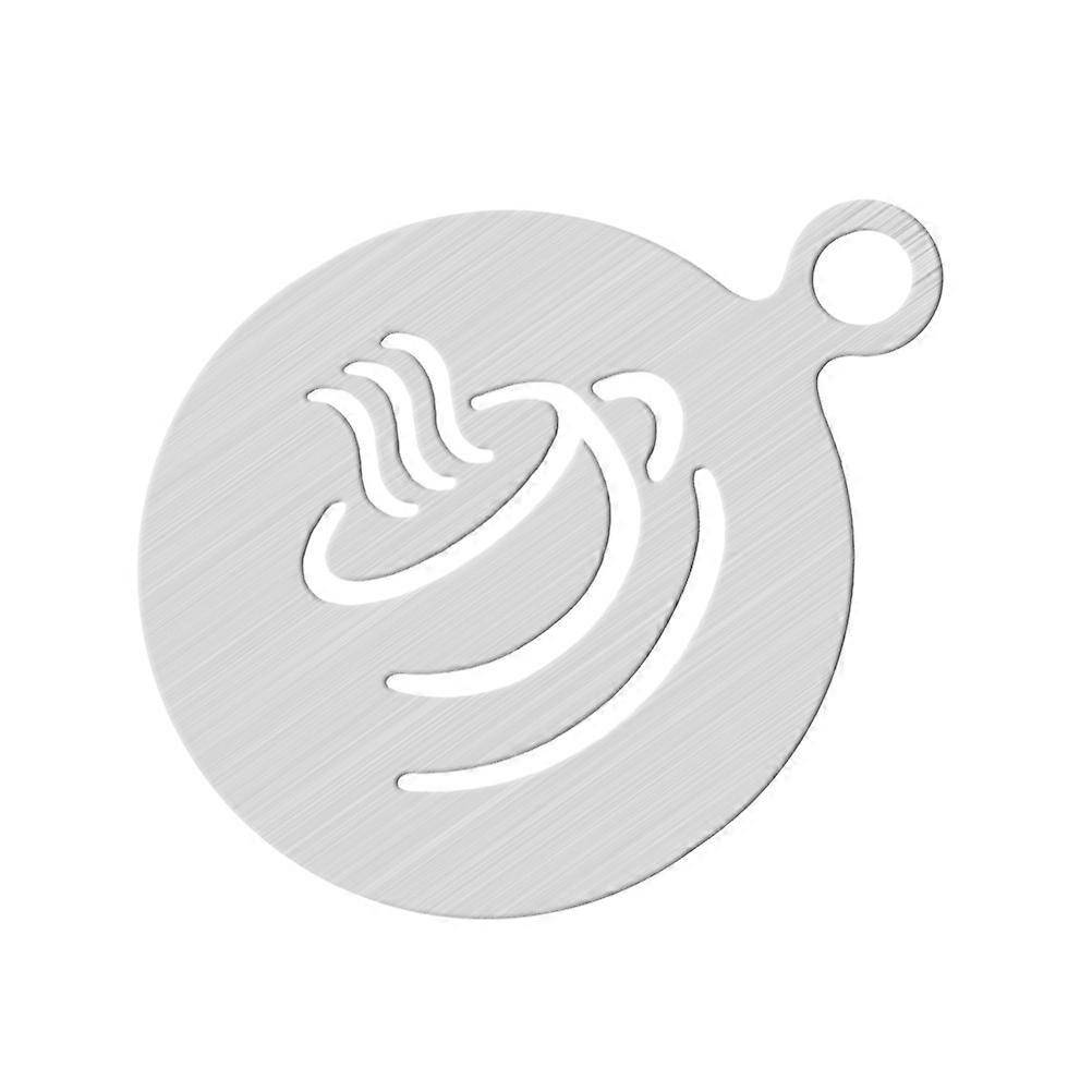 Coffee Stencils Stainless Steel for Decoration Coffee Cup Pattern