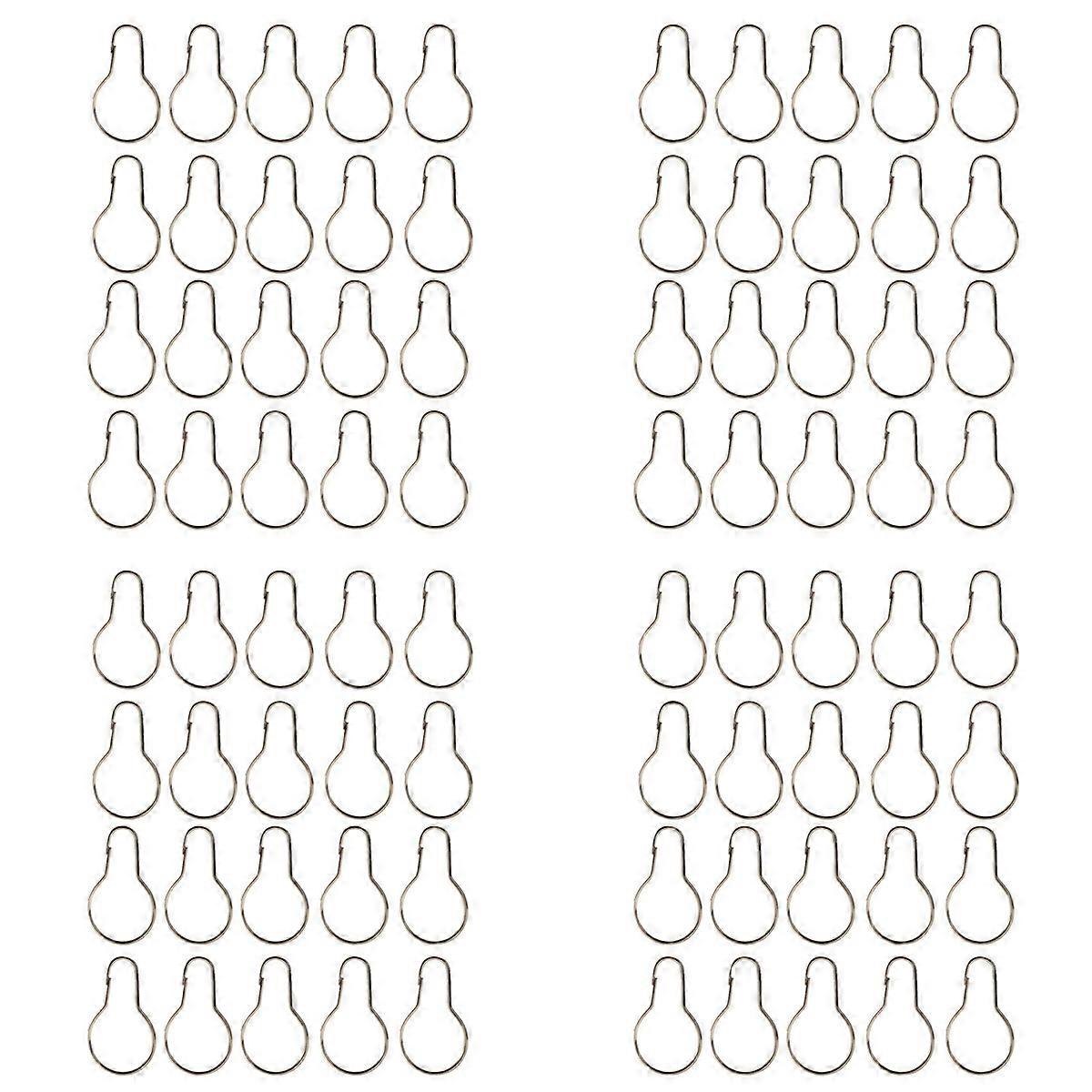 20Pcs Fishing Swivel Release Clip with Ring