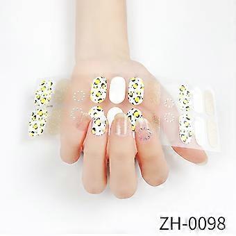 Neue nail art aufkleber 3D imitation diamant nagel aufkleber schwangere frauen verwenden können candy ZH-0098 bare stücke + nagel set