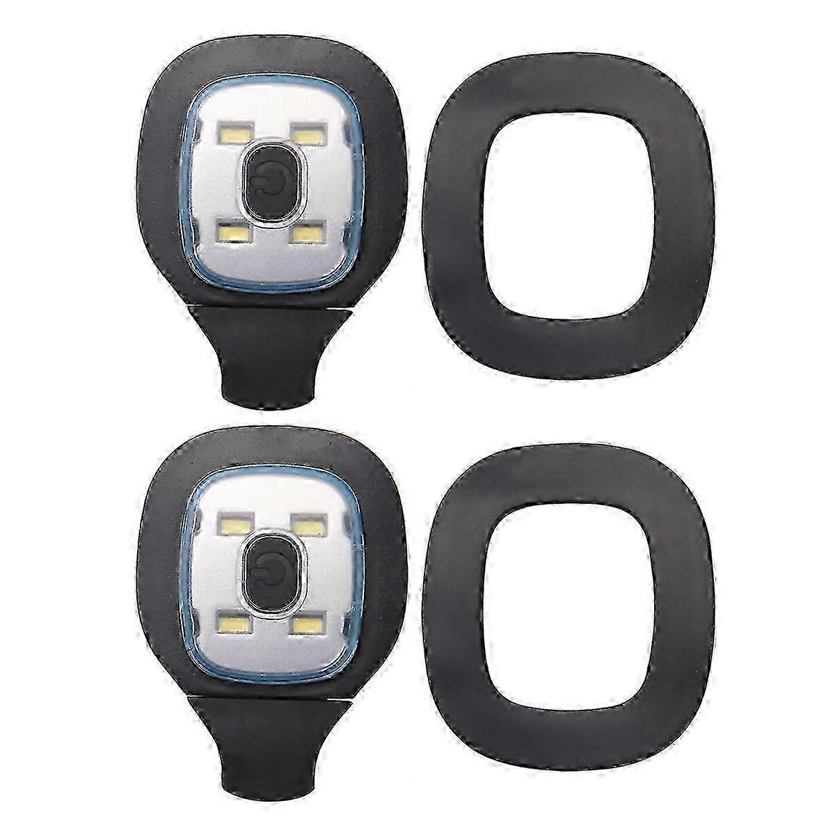 Suitable For Led Beanie Hat, 2pcs Usb Rechargeable Light, Replaceable Headlamp Cap Diy Hat Light-jc