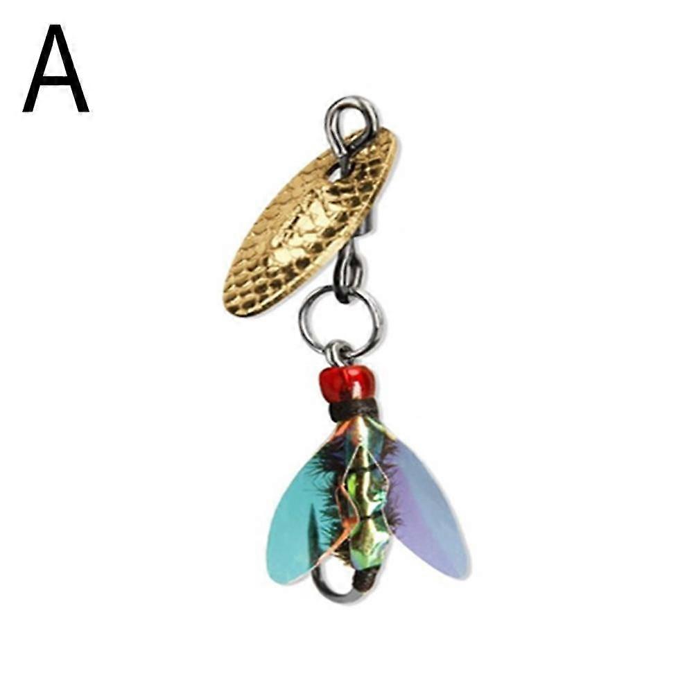14-Piece Fly Fishing Lure Set Metal Hooks with Feathers Lifelike Action for Trout Bass