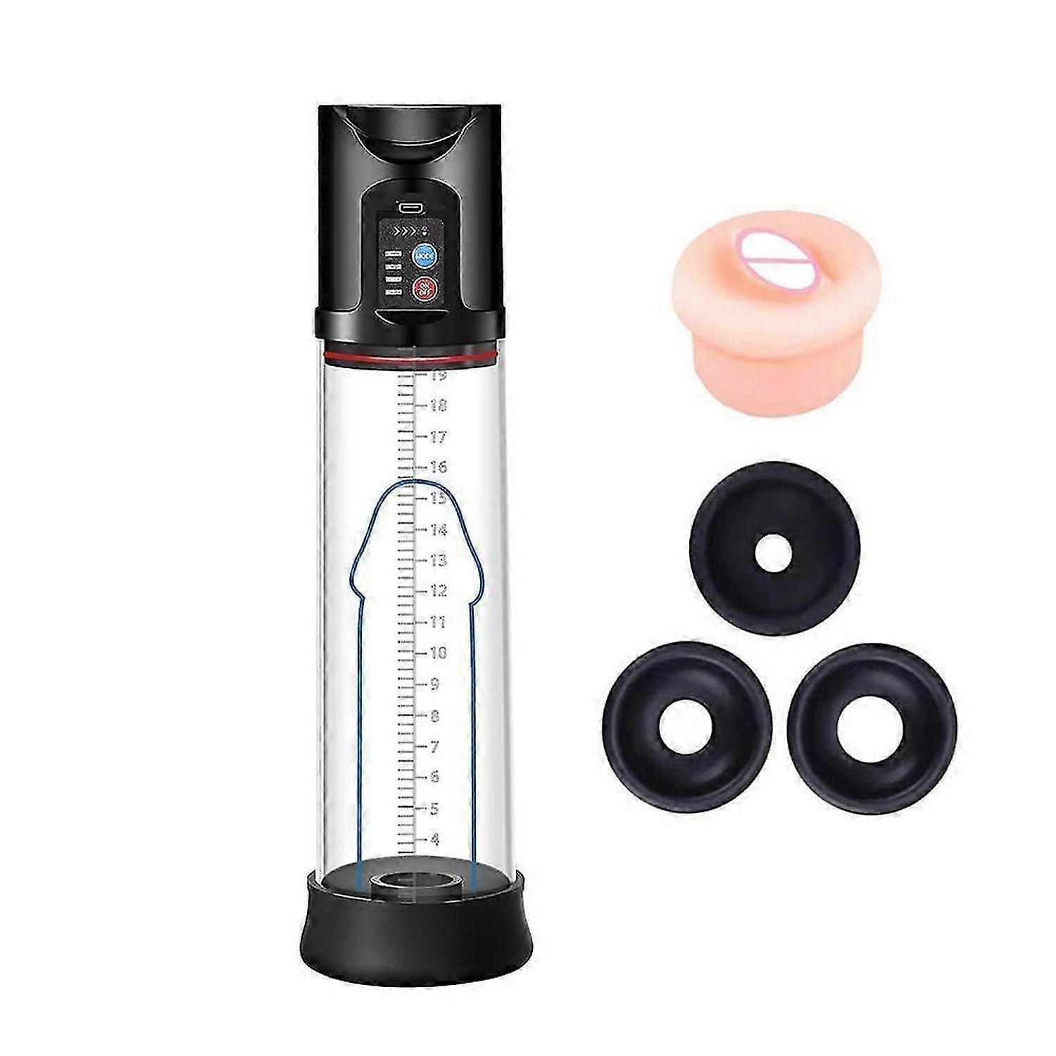 4つの吸引強度の電動マッサージャー真空ポンプ、充電式自動高真空Enlar