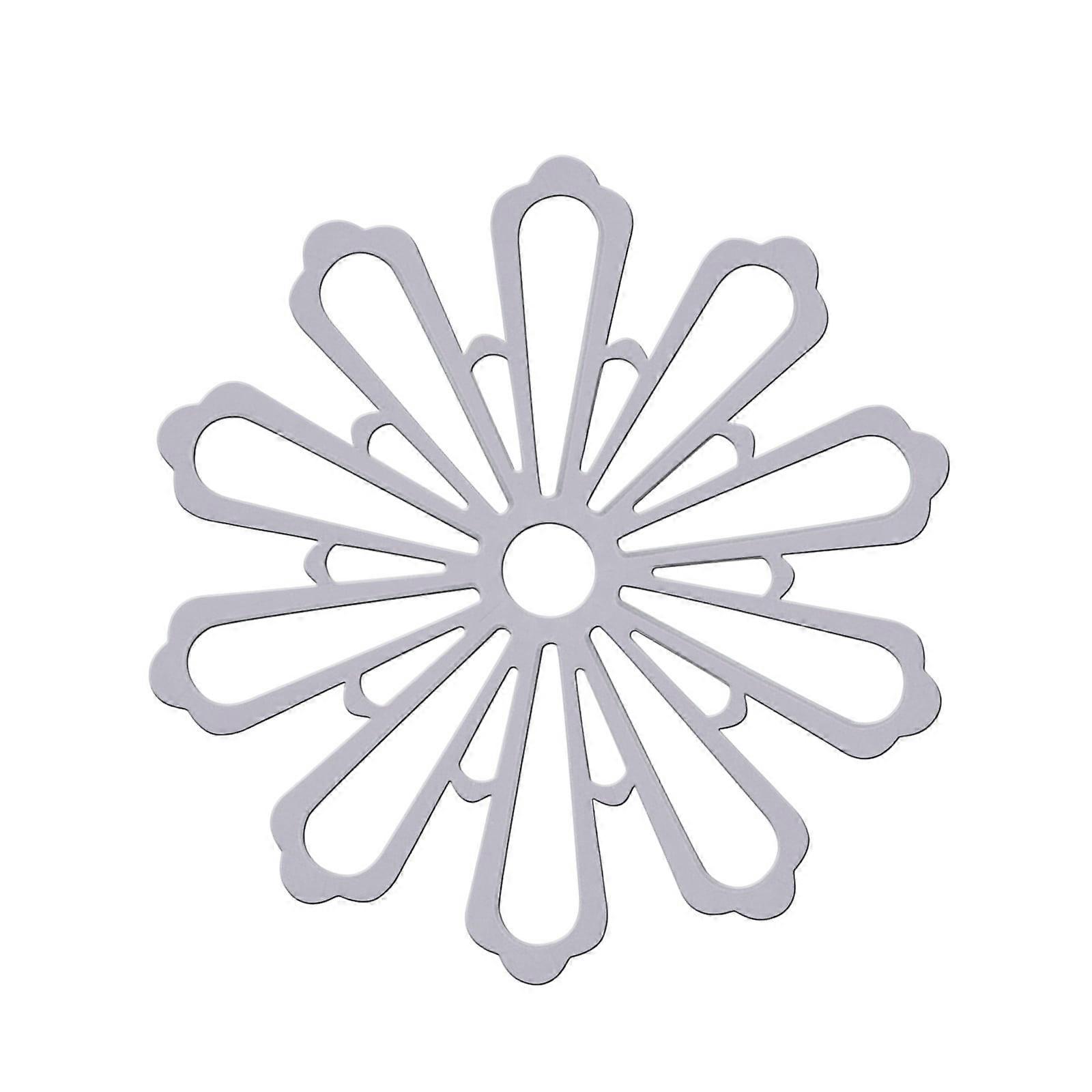 Uclet Glass&Bottle Hollow Cushion Mat Pad Cushion Drinks Tea Cup Tableware Placemat Decoration