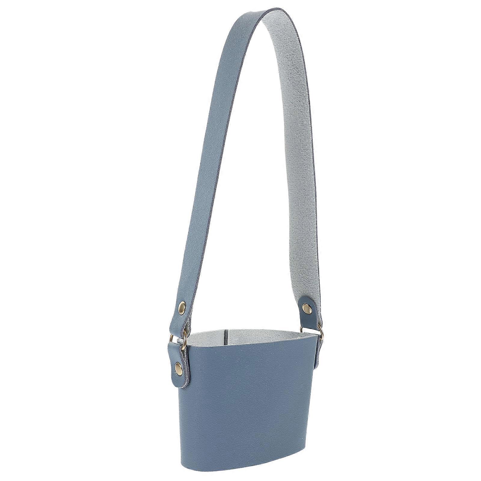 Cup Holder Strap Coffee Sleeves Reusable Hand Crank Handheld