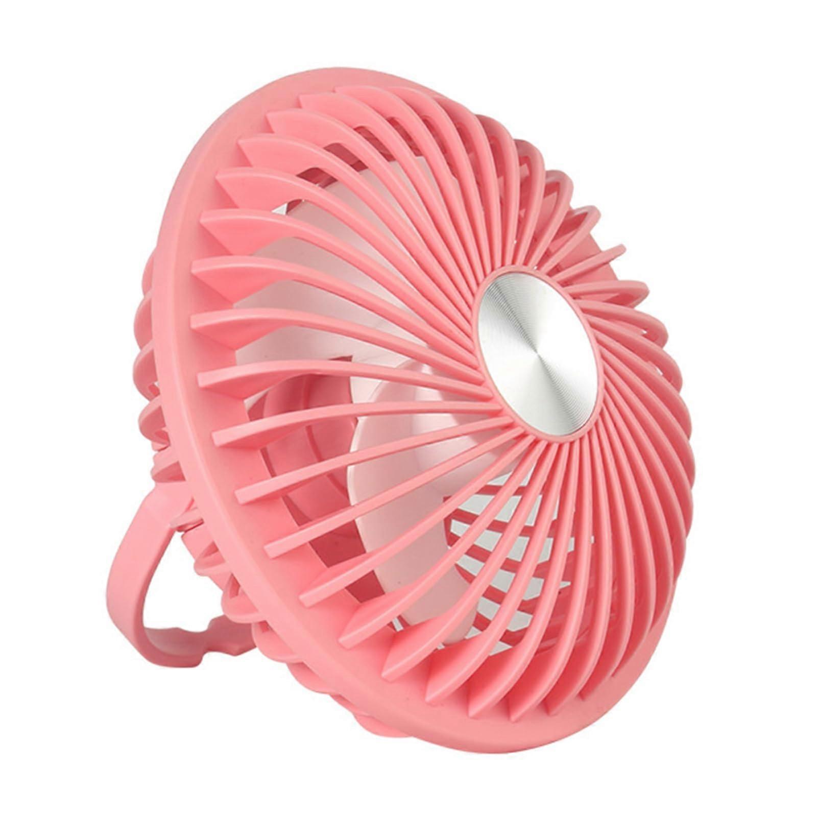 Desk Fan Portable Electric Tabletop Cooling Fan With 3Speed Adjustable Quiet Compact
