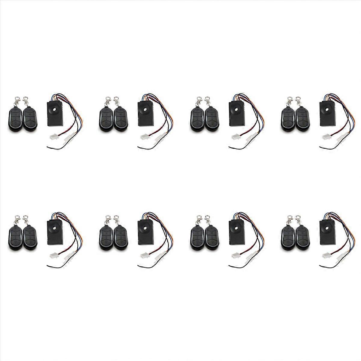 Ebike Alarm System Dual Remote Control 36V 48V 60V 72V Universal