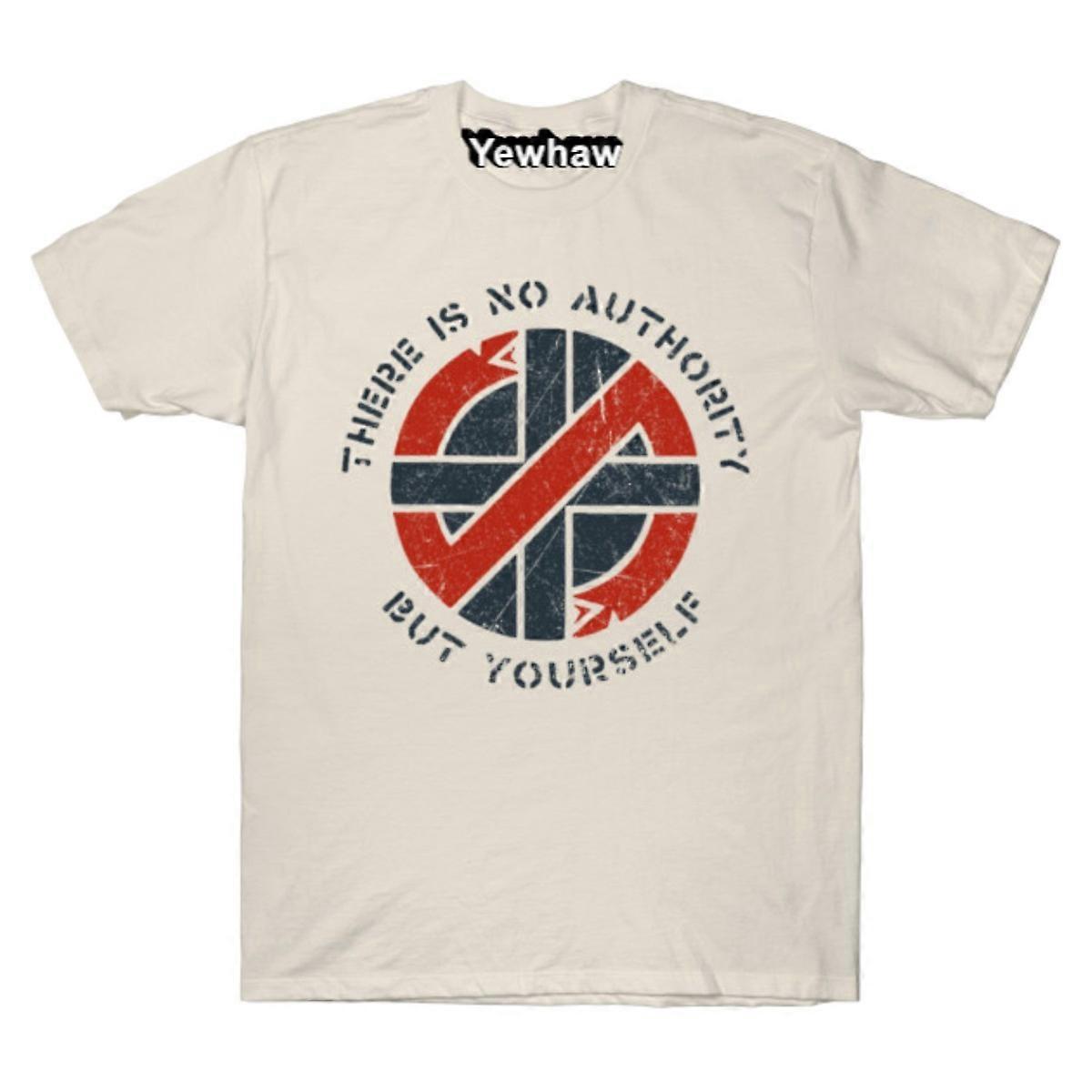 Tričko Crass No Authority