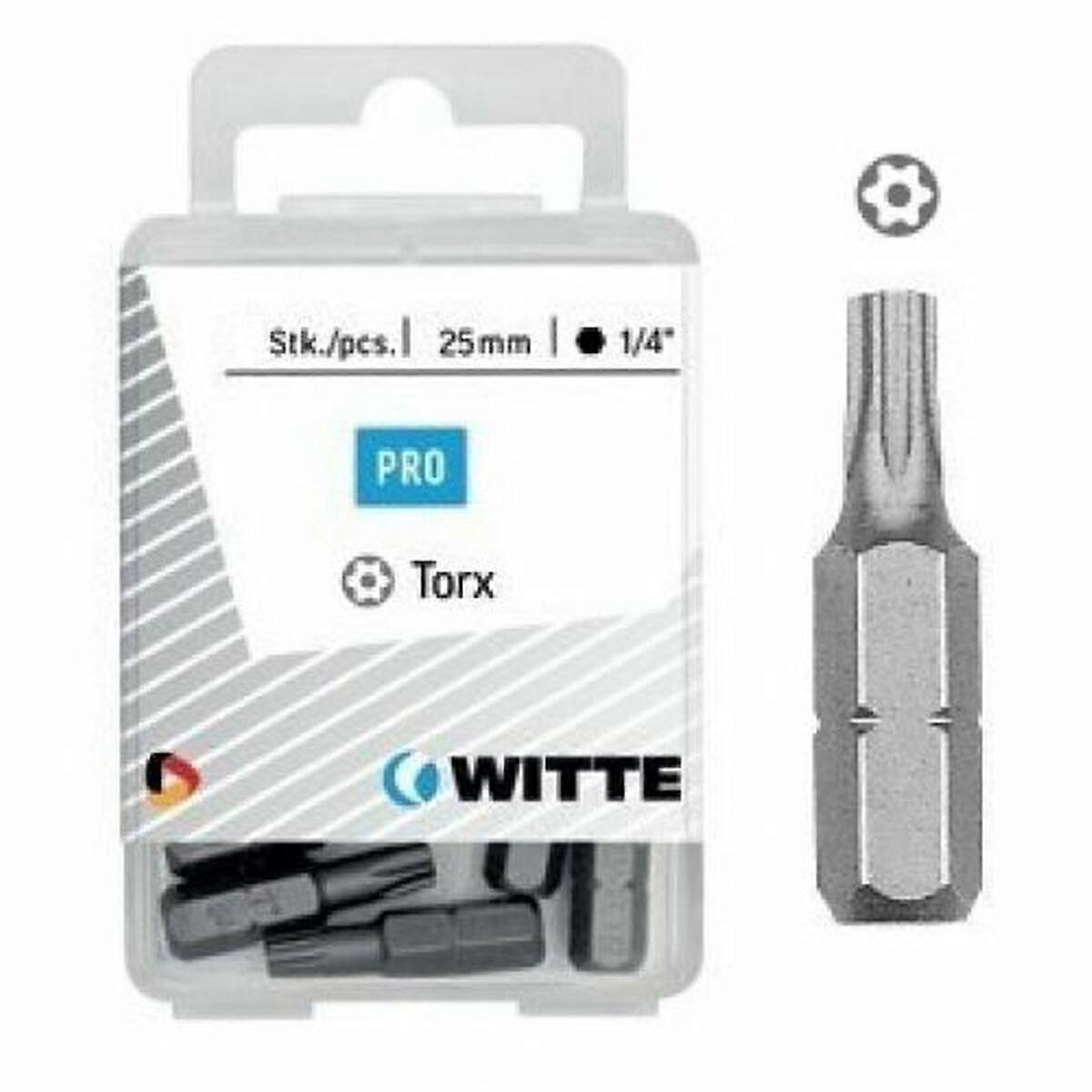 Bit set WITTE TX Torx 5 Units