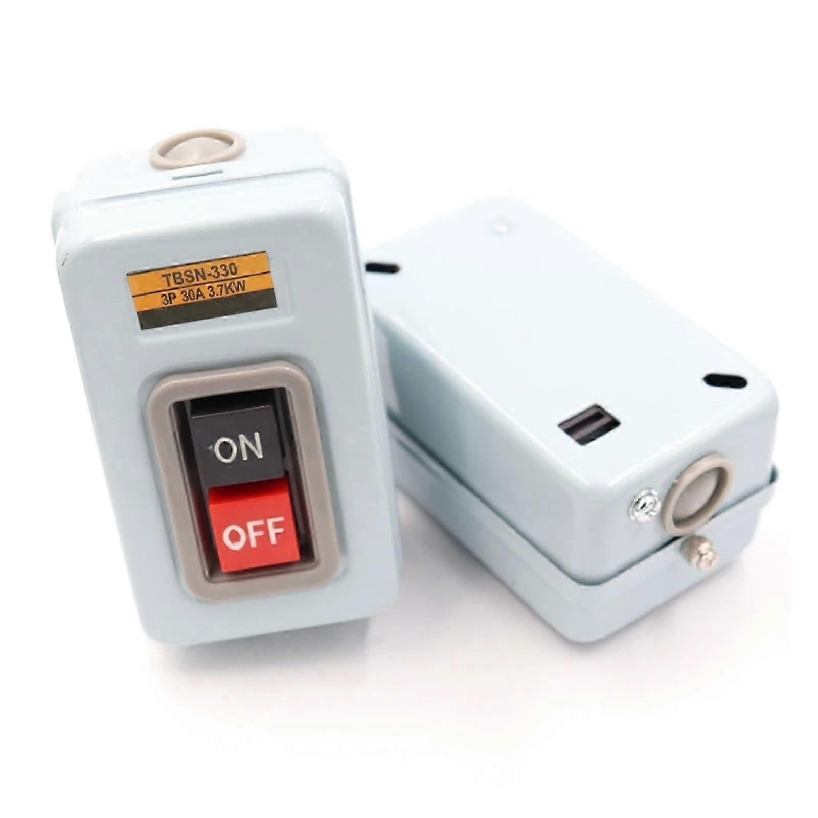 On Off Push Button Power Switch ThreePhase Start Control 25-26s