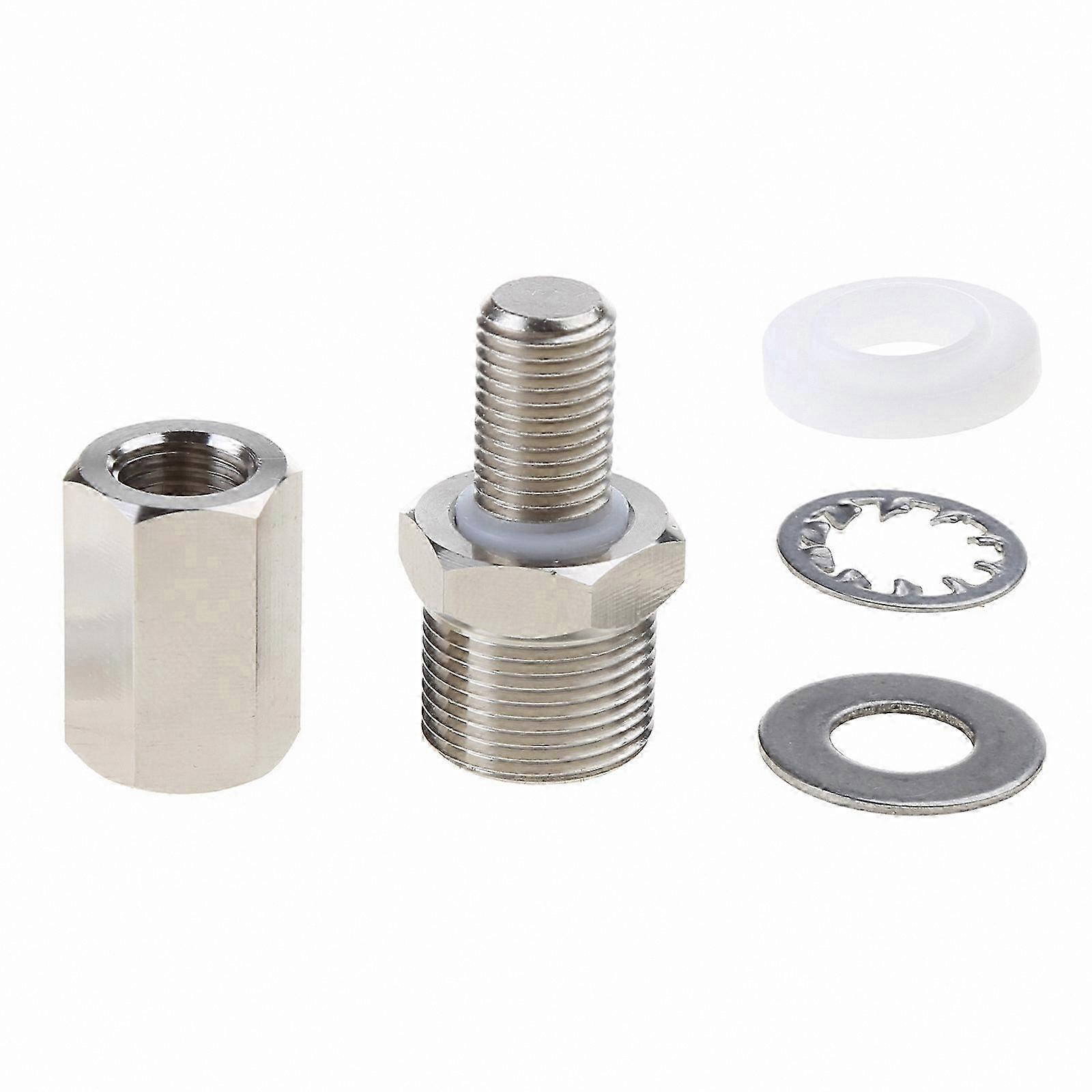 SO-239 to 3/8-24 Threaded Antenna Mount Adapter for Radio Equipment Connection