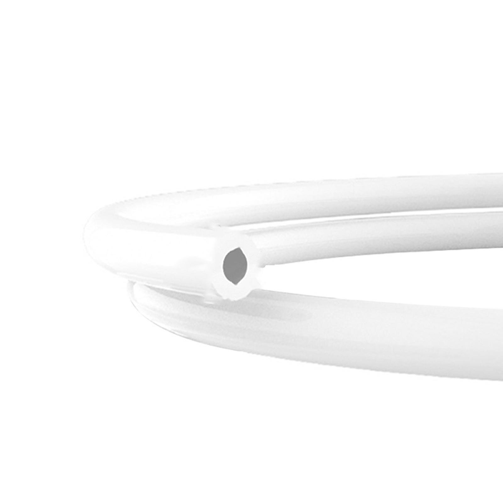PTFE Feed Tube For Lab X1C/P1P Printing High Temp Resistant Reduced Frictions Channel Reinforced Structural  White