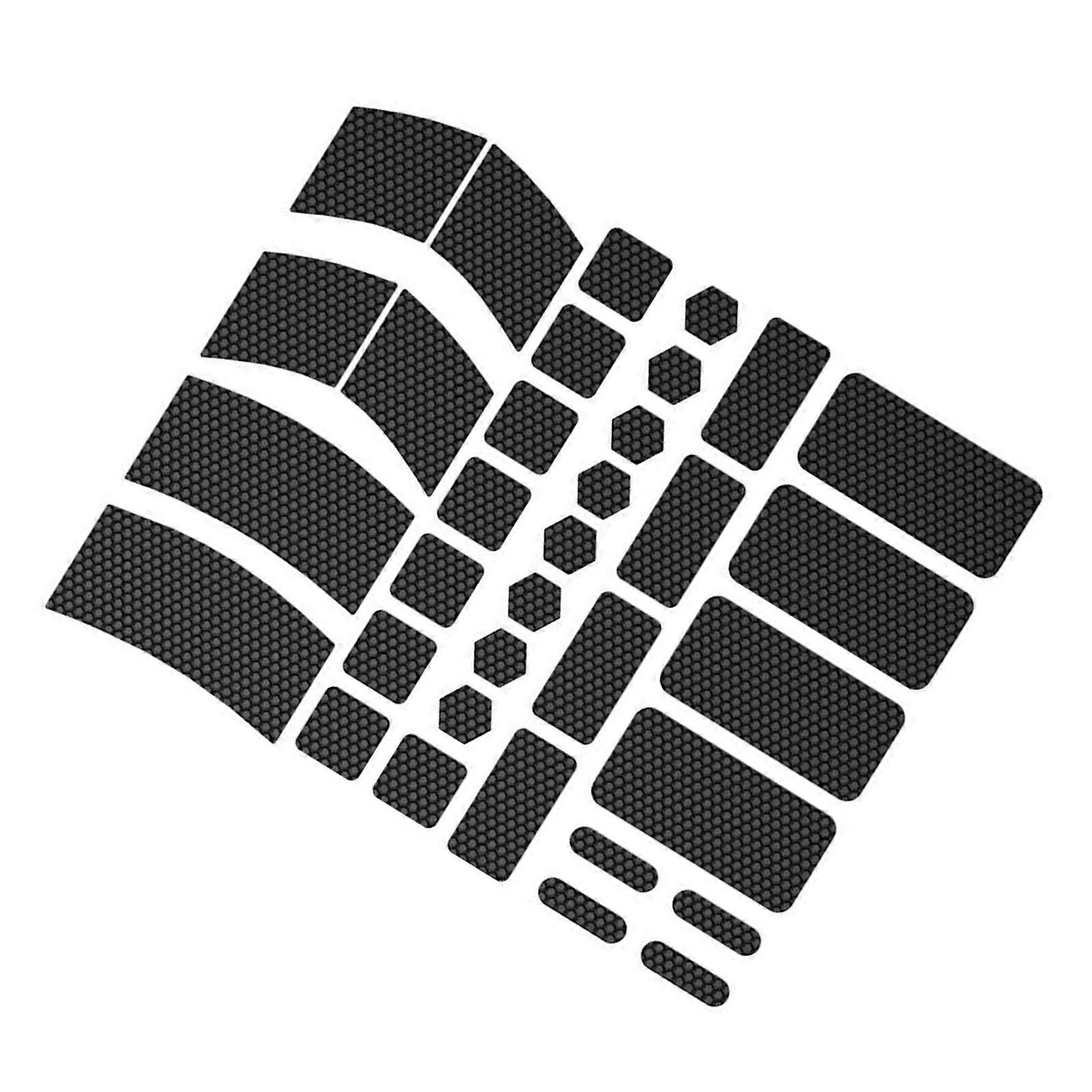 34pc Multipurpose Silicone Grip Protectors Not Slip Surfaces Accessories For Computer Peripherals Gaming Controllers Multicolor