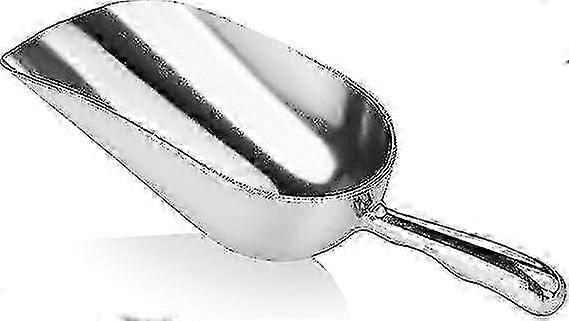 铸铝圆底棒冰粉实用勺，银色 10“ 版 0722