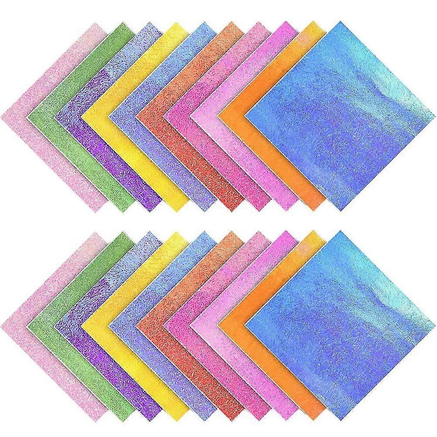 Paper Folding Craft Origami Papers Diy Crafting Assorted Color Square 150Pcs