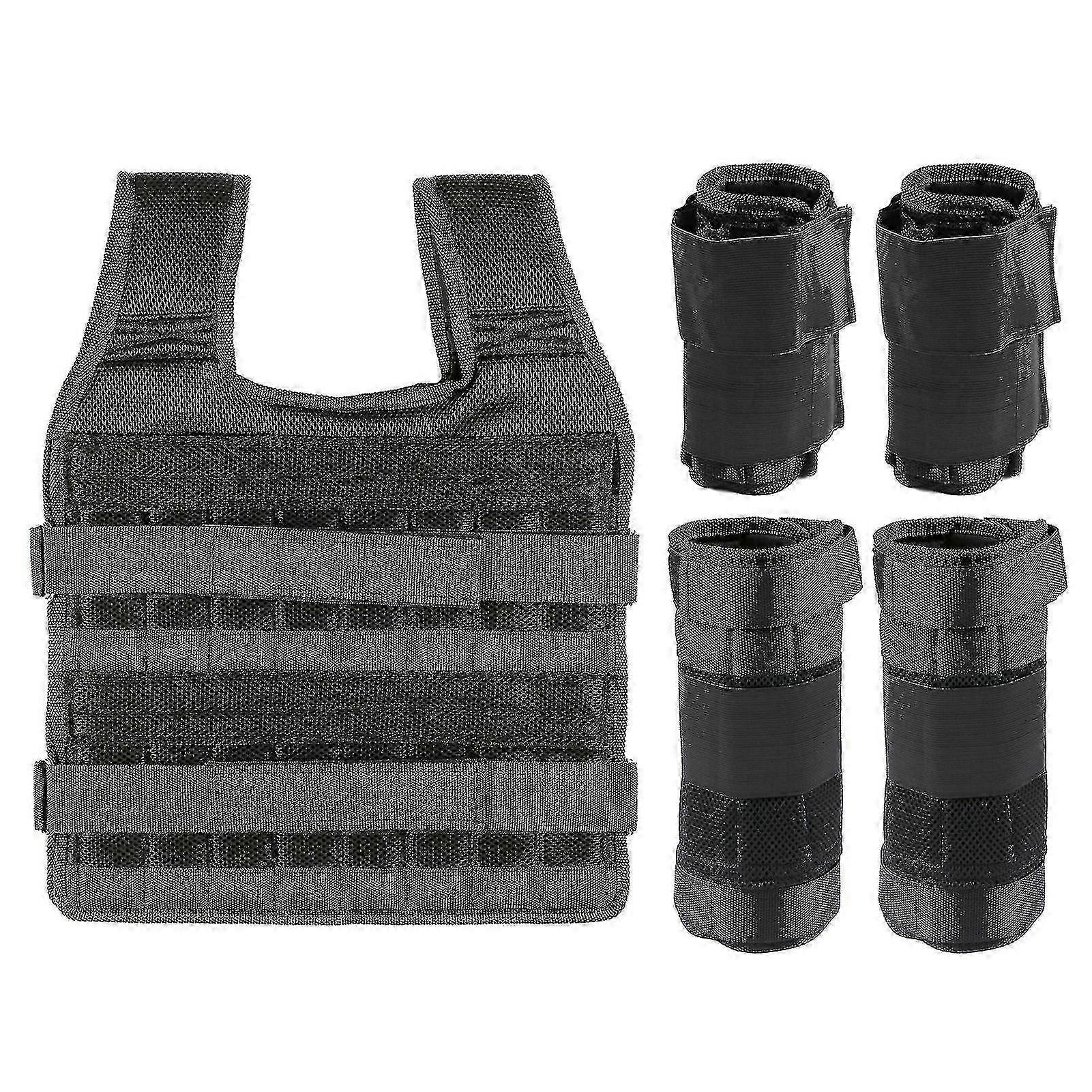 Adjustable Load Vest 15kg for Home Gym & Outdoor Workouts