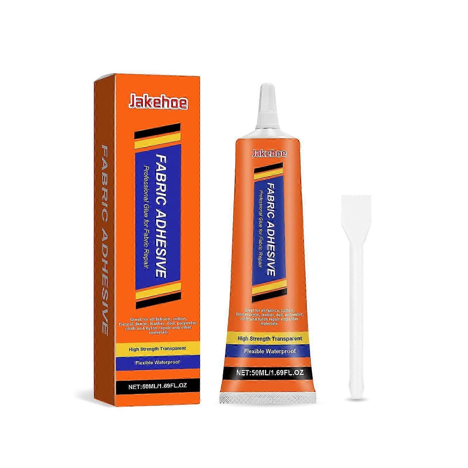 Universal Fabric Repair Glue - Easy-to-Use Adhesive for Jeans, Leather & Fabrics with Adjustable Viscosity, Quick Drying, and Long-Lasting Bond for DI