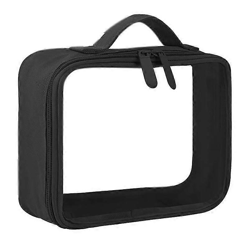 トラベルクリアメイクアップバッグオーガナイザー透明 PVC 美容師コスメティックバッグビューティートイレタリーバッグメイク