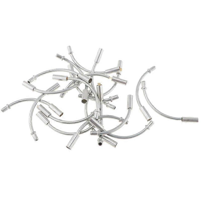 50 Pcs V Brake Noodle Linear Pull Brake Cable Guide Hose 90 Degree