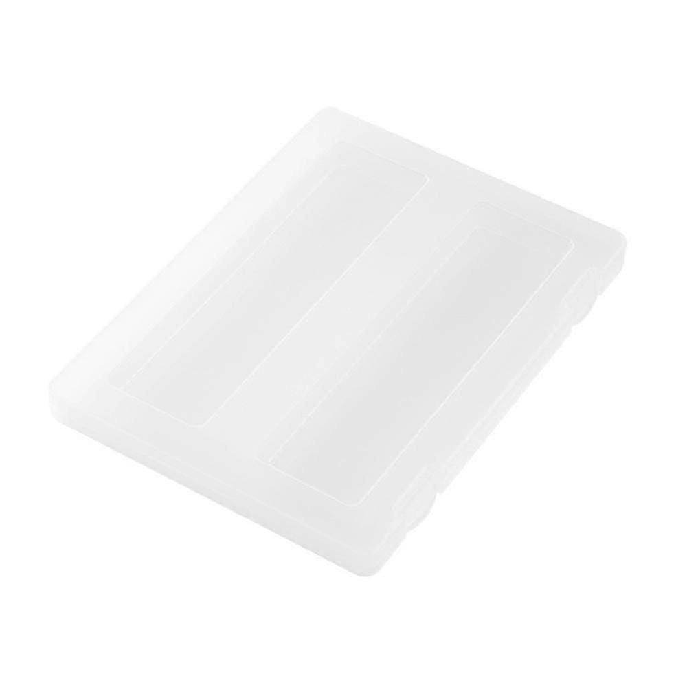 A4 Transparent File Case Plastic File Case ,paper Holder Case Photo Containers Document Case Storage