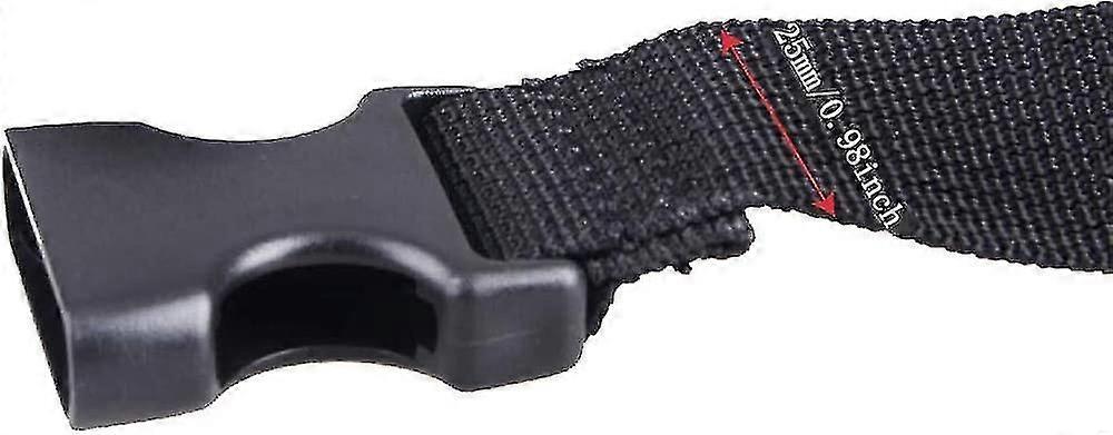 Webbing stropp 25mm Nylon Heavy Duty stropper Webbing stropper med spenner Oppbevaringsstropper-n