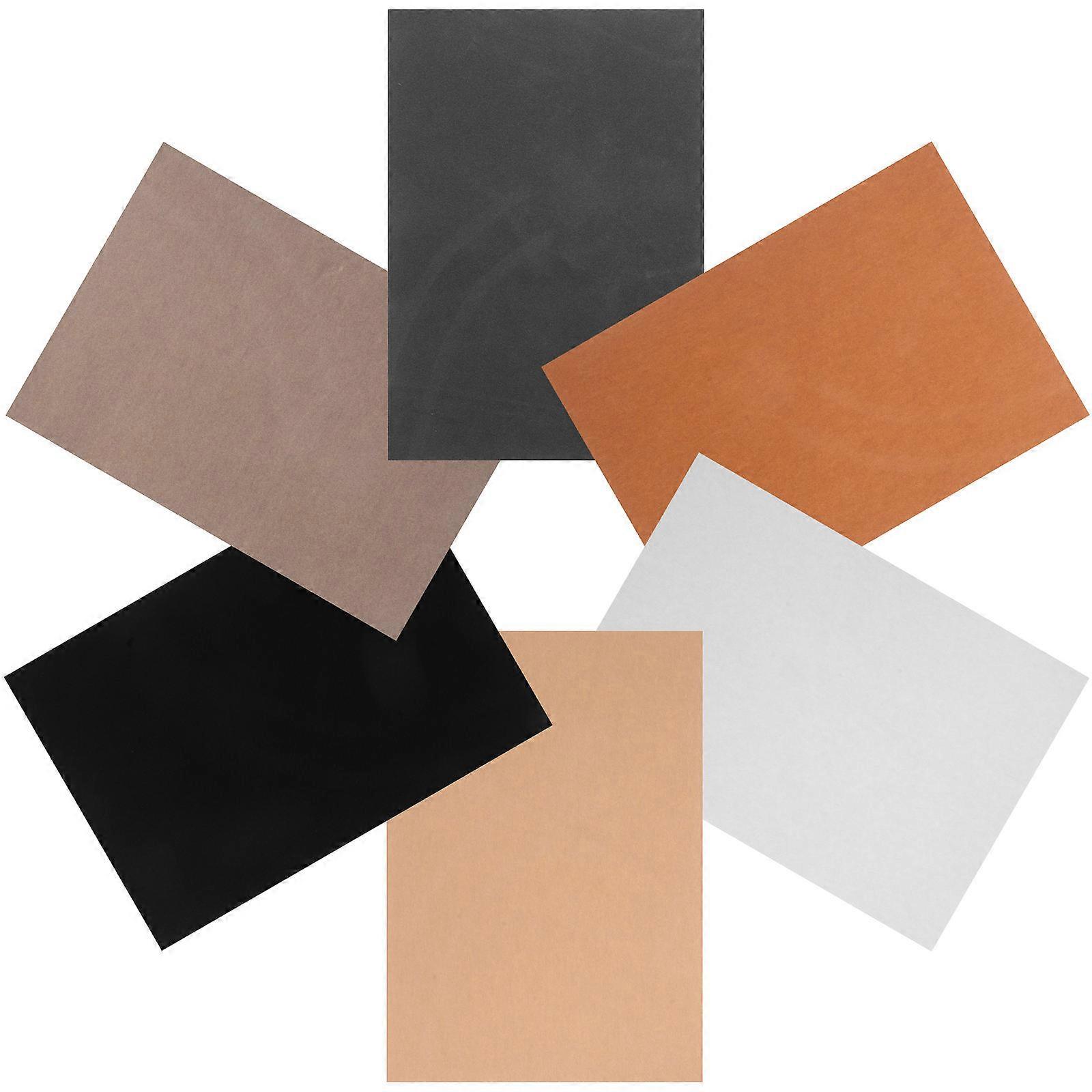 Assorted Color Felt Fabric Sheets for DIY Craft Projects 6Pcs Felt Cloth