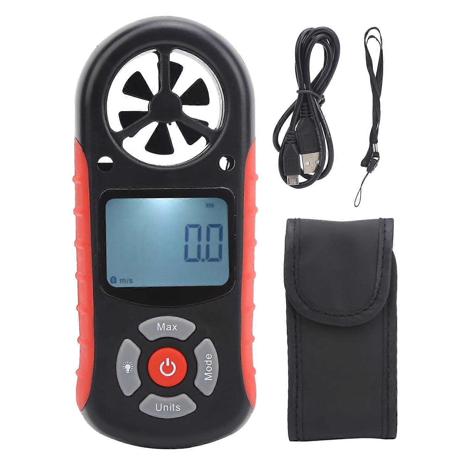 TL-303 8 in 1 LCD Digital Anemometer Wind Speed Temperature Humidity Altitude Tester