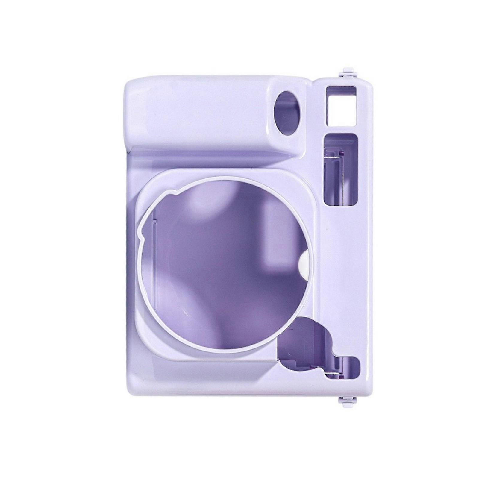 Scratch Resistant Camera Cover Protective Case Multicolor Camera Storage Bag Plastic Texture Perfect for WIDE 400 Camera  Purple