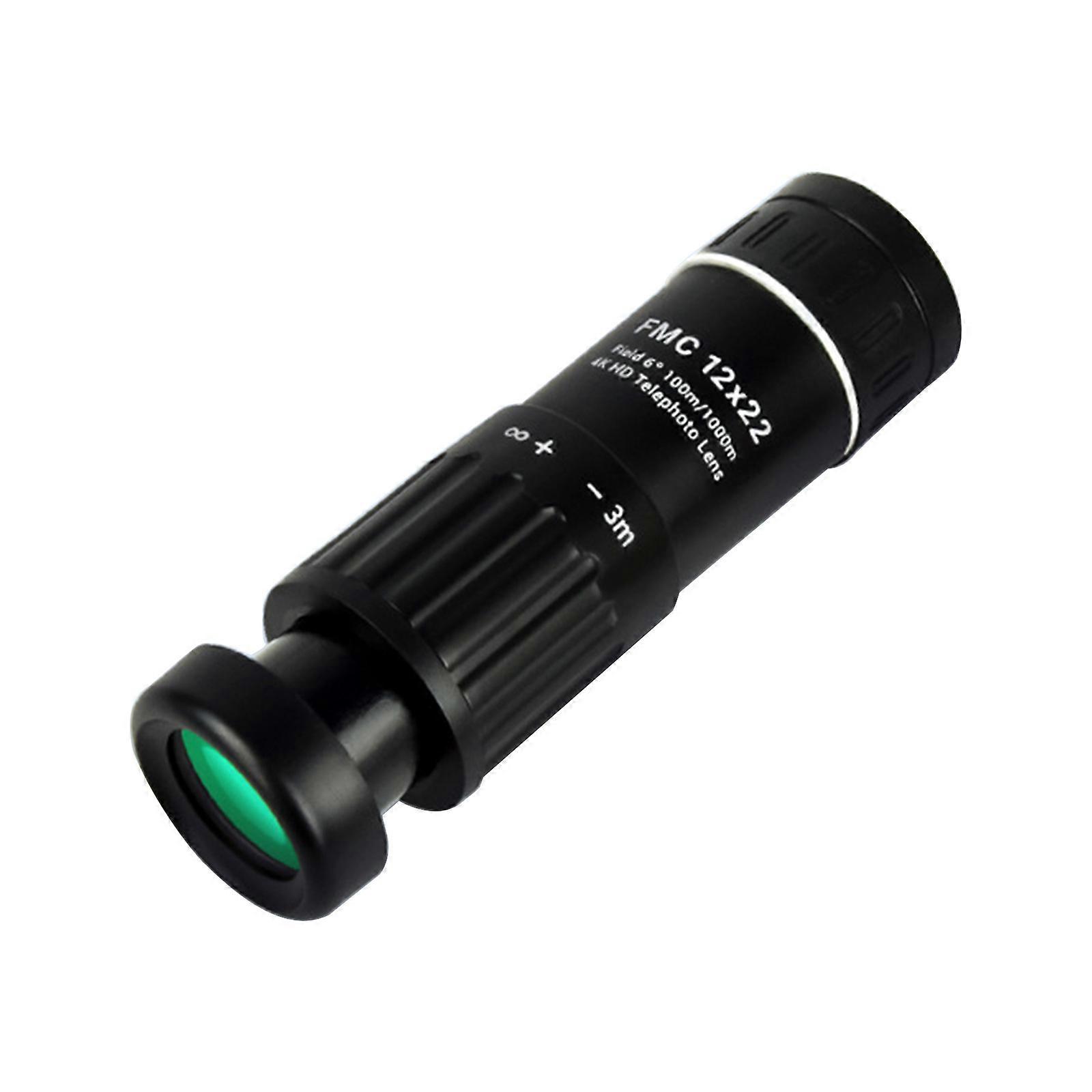 12x Magnification Reticle Rangefinders Monocular with Clear Optics & Lightweight easy carry Designs for Distance Measure Multicolor