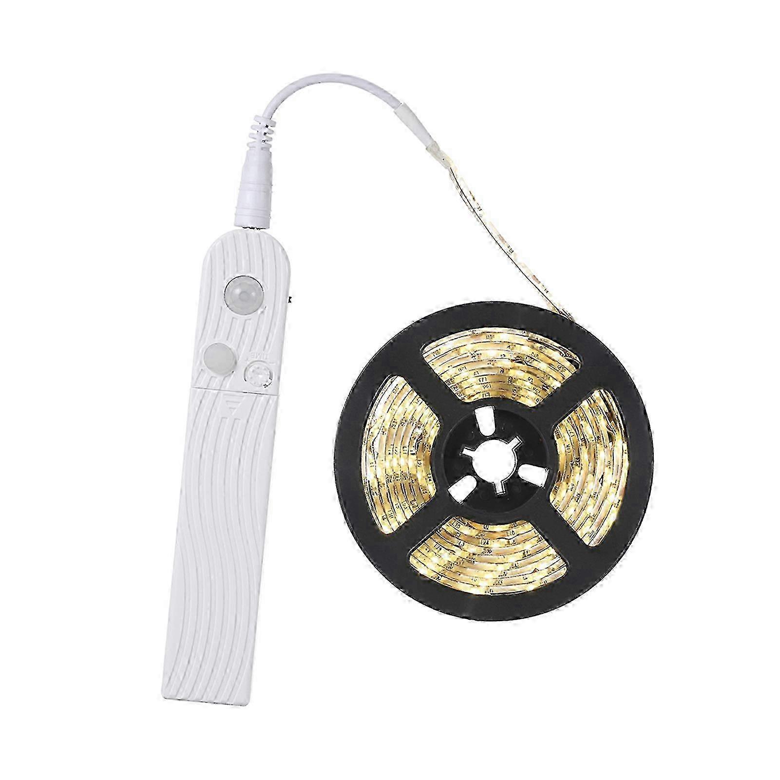 LED light strip with PIR motion sensor and USB charging port design
