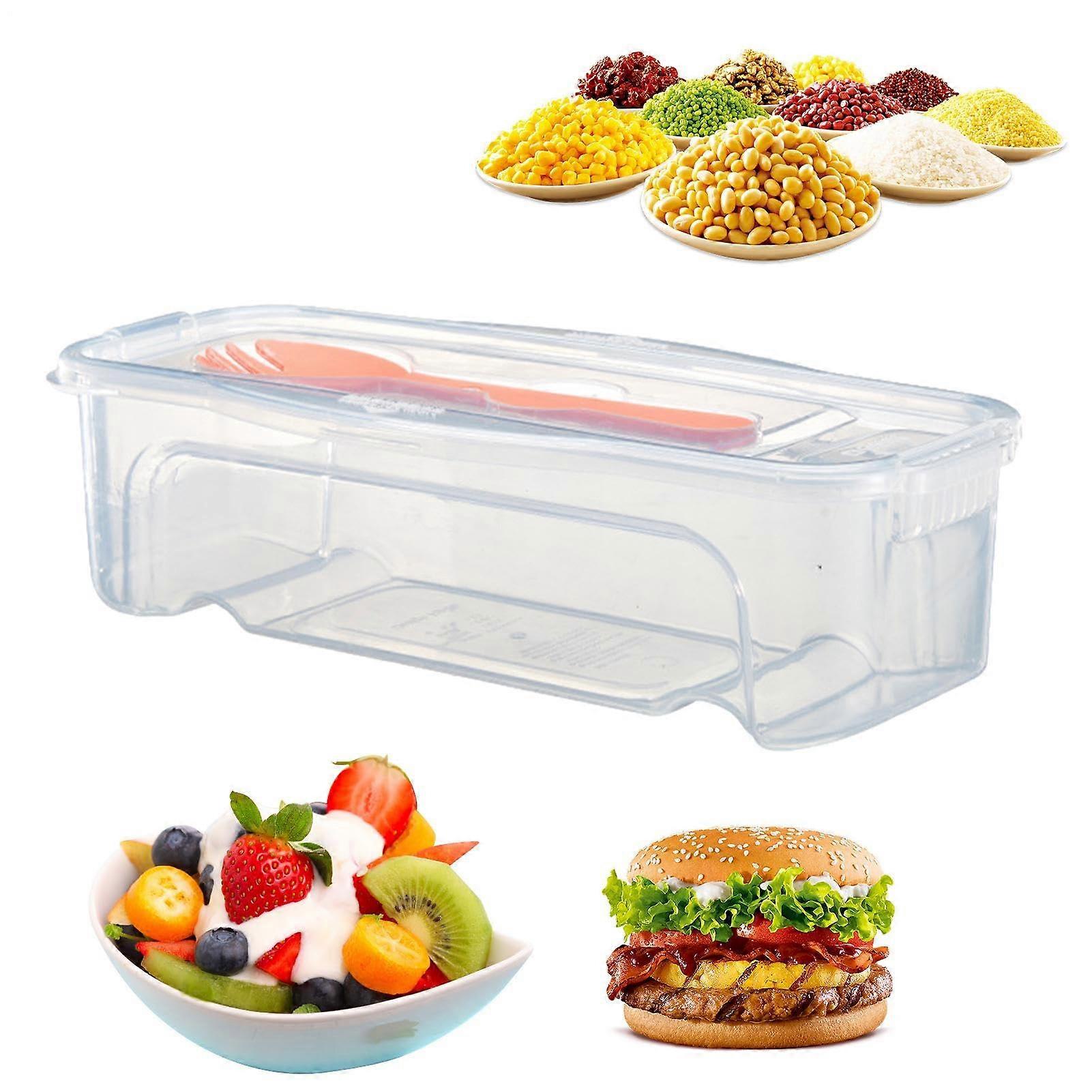 Clear Microwave Ramen Bowl With Steam Vent Lid, Clear Design, Pasta Container For Spaghetti And Vegetables, Meal Prep