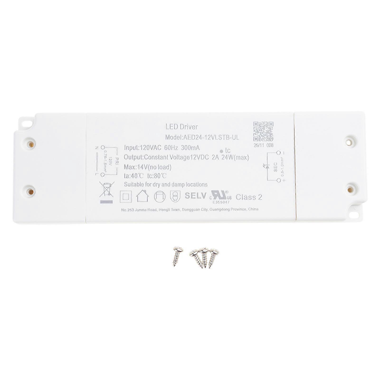 24W Dimmable LED Driver Dimming LED Power Supply Converter LED Driver Constant Current Light Converter Enduring Multicolor