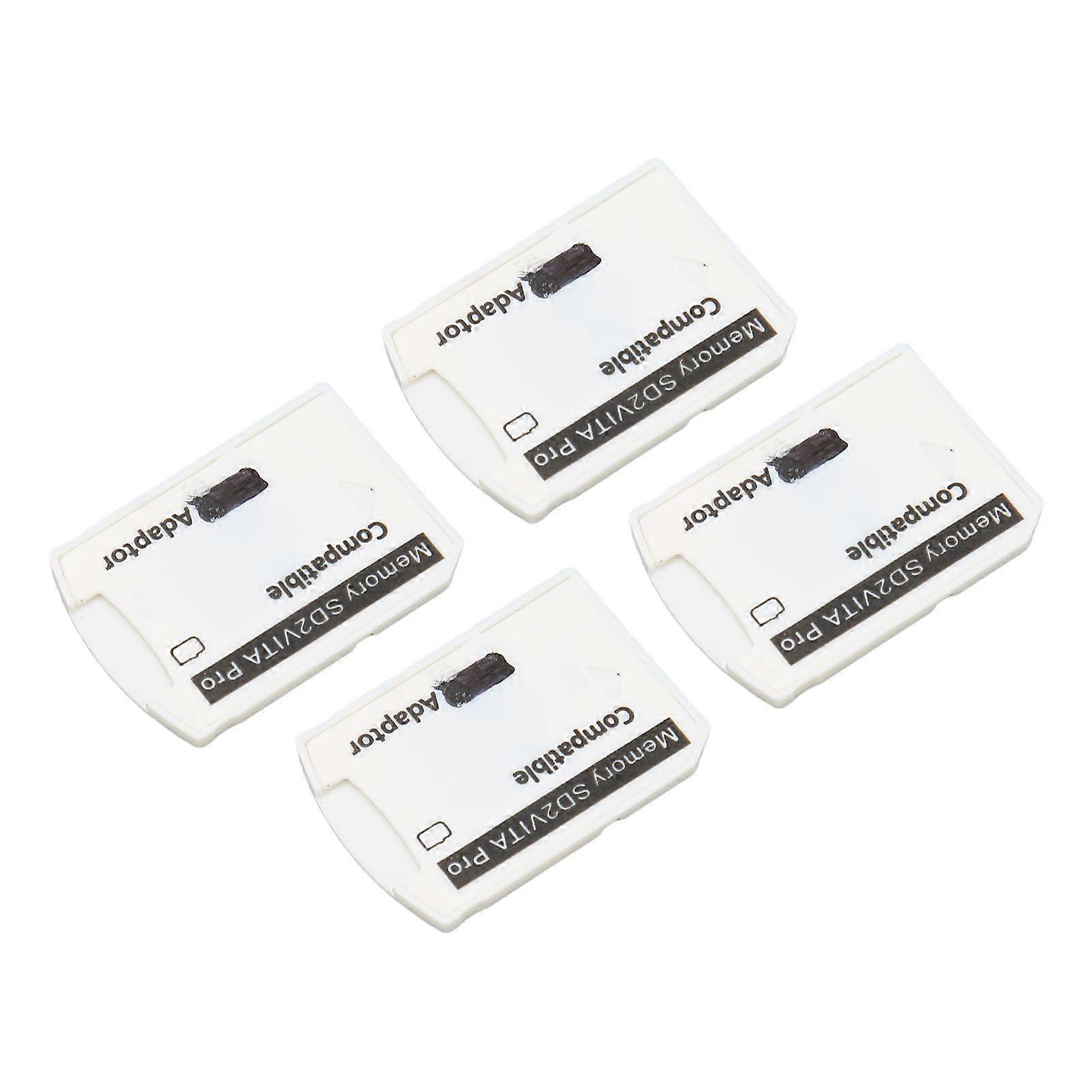4Pcs for PSV Memory Card Adapter Micro Storage Card Adapter for PS Vita 1000 2000 for PS TV