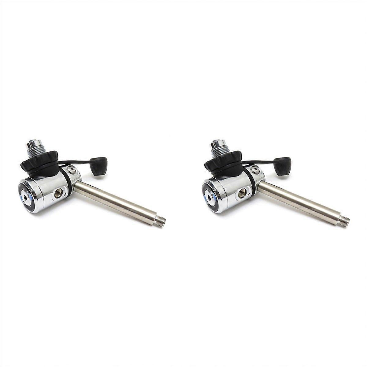 2X Scuba Diving Handle Bar BCD Breathing Regulator Handle Bar for First Stage Fixed Maintenance Stur
