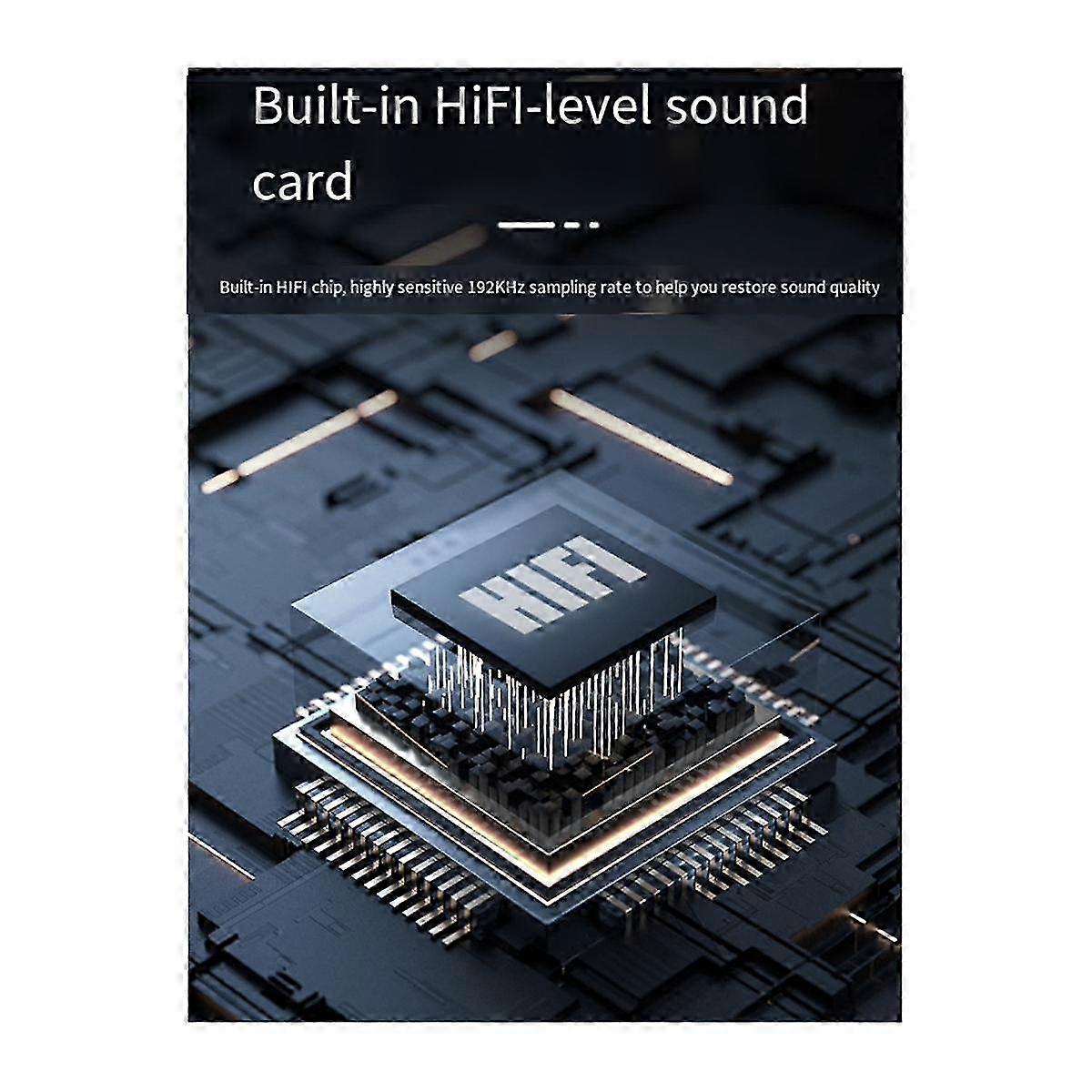 USB Microphone with RGB Lighting Switch One-Click Mute Professional Desktop Recording Mic with Stand Gaming Microphone