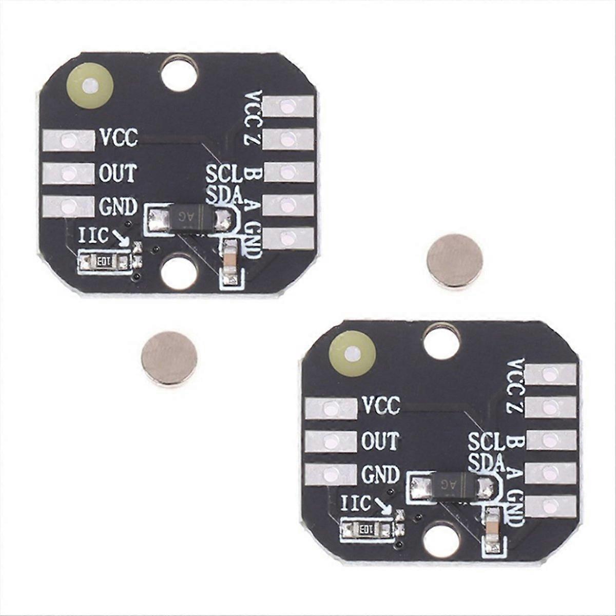 2Pcs MT6701 Magnetic Encoder Module PWM/I2c Brushless Motor Encoder