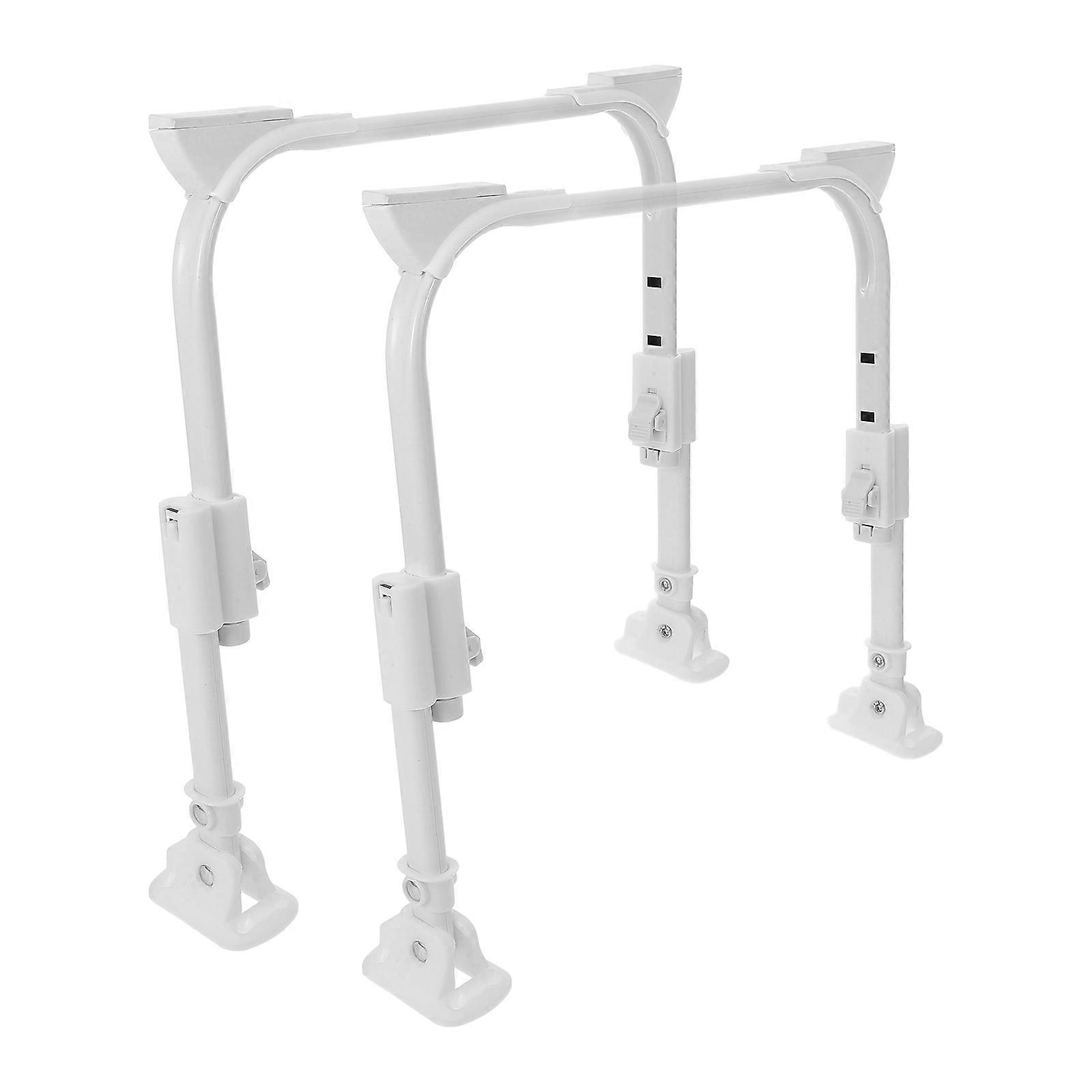 Self-Locking Folding Bed Desk Leg Table Legs 2Pcs for Laptop Desk
