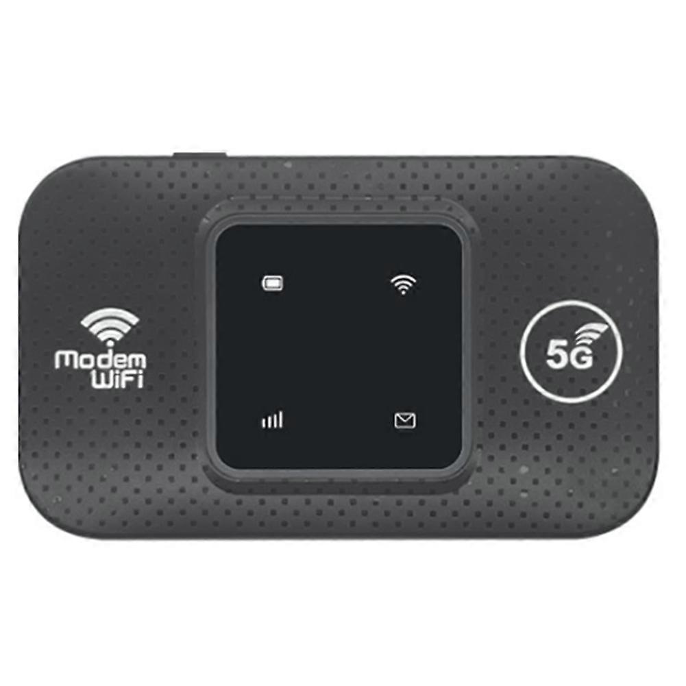 4G LTE WiFi Modem Unlocked 5G 300Mbps with Color Screen Portable 4G Router Professional for Laptops Tablets A