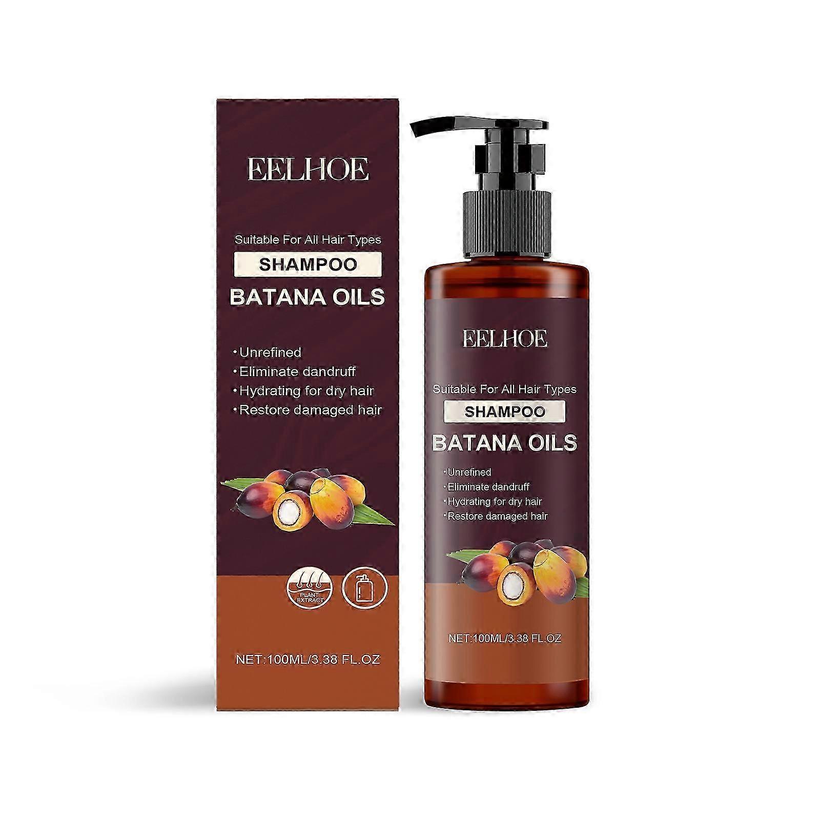 Batana Shampoo  Moisturizing  Repairing for Dry, Irritated Hair with Coconut  Lemon Extract