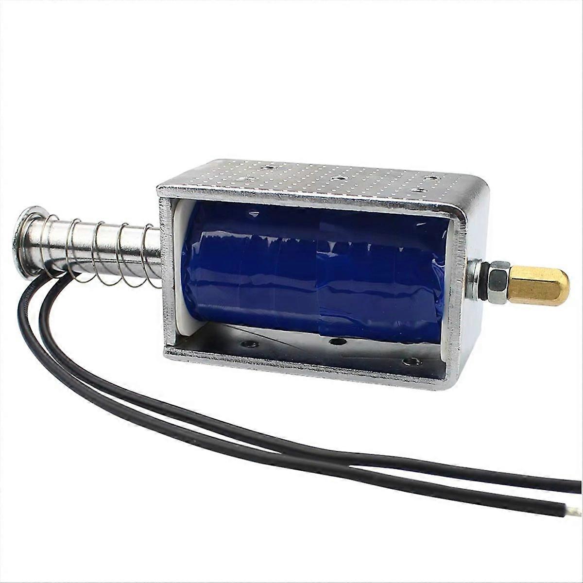 -1264B DC Powerful Push Pull Electromagnet 12v Solenoid Stroke 30mm